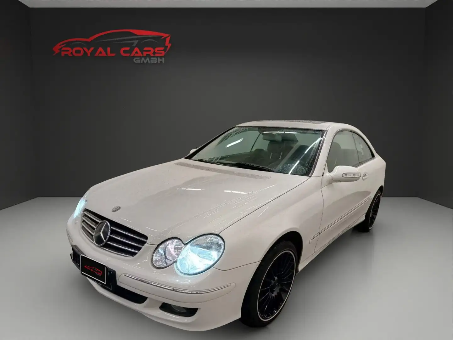 Mercedes-Benz CLK 350 Coupe NAVI*MEMORY*SHZ*LEDER*EGSD*TEMPOMA Weiß - 1