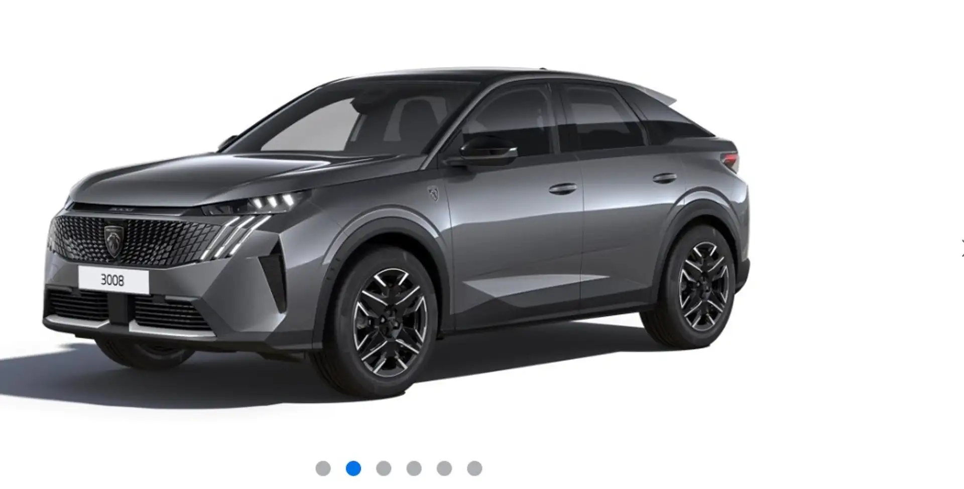 Peugeot 3008 1.2 Hybrid 145 GT Automaat/Stoelverwarming/Camera. Grau - 2