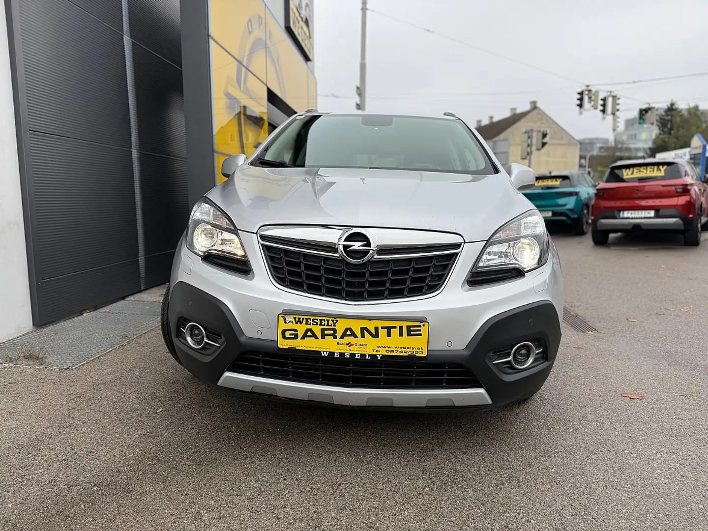 Opel Mokka 1,7 CDTI Ecotec Cosmo Aut. Silber - 2