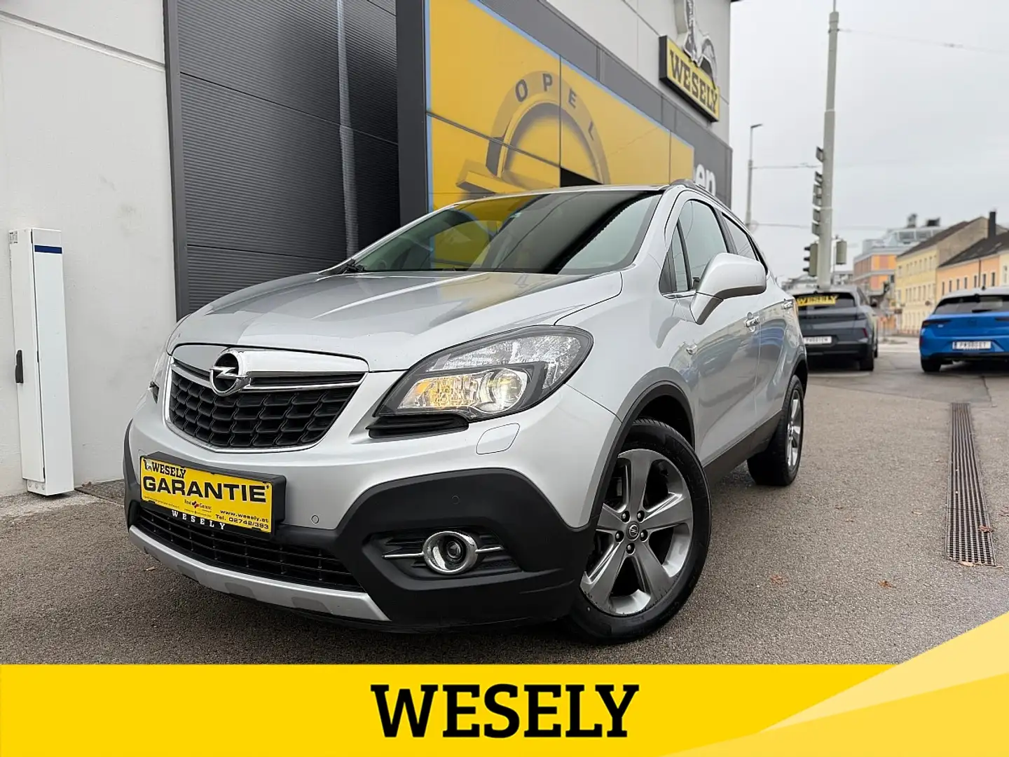 Opel Mokka 1,7 CDTI Ecotec Cosmo Aut. Silber - 1