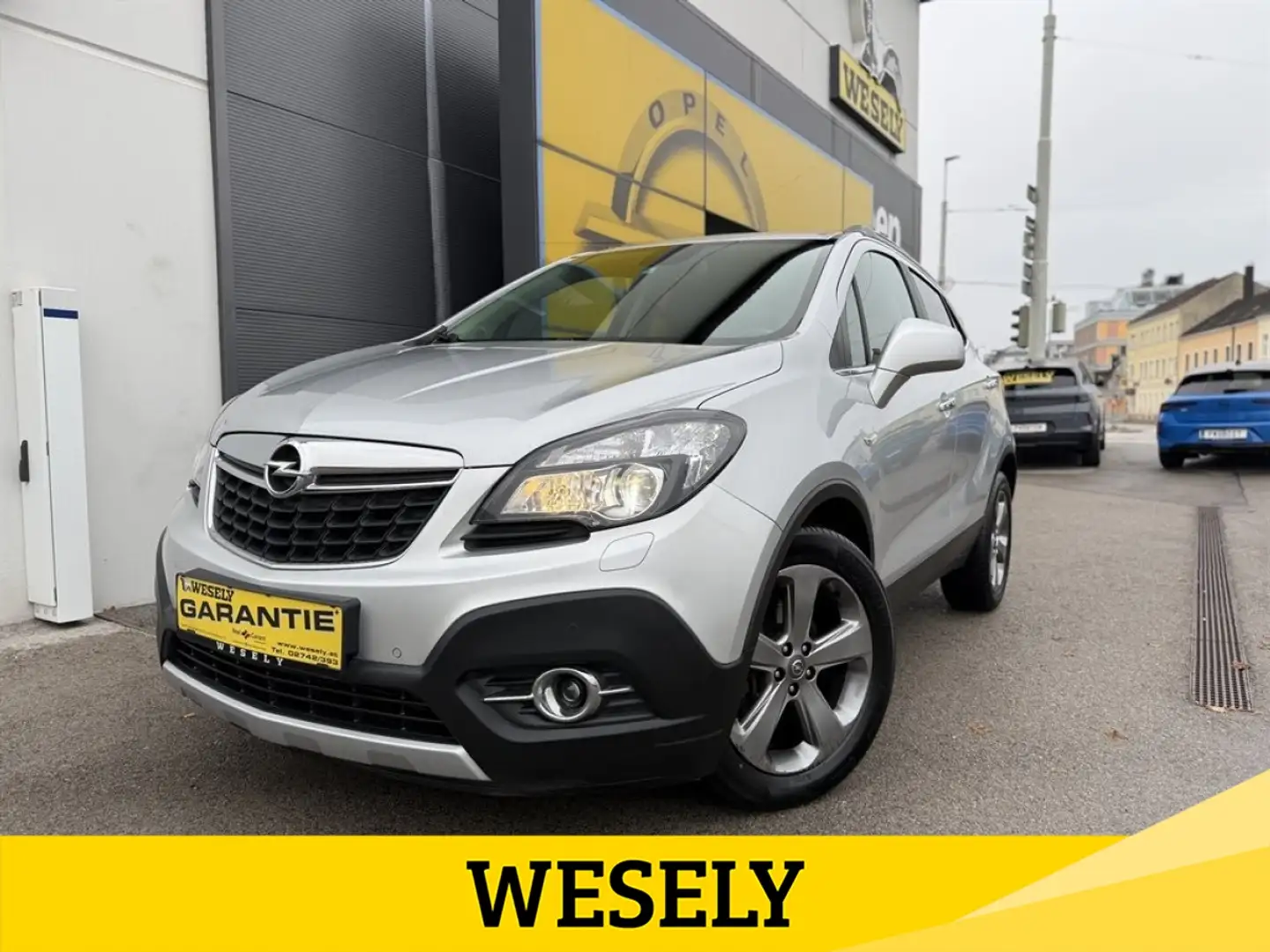 Opel Mokka 1,7 CDTI Ecotec Cosmo Aut. Silber - 1