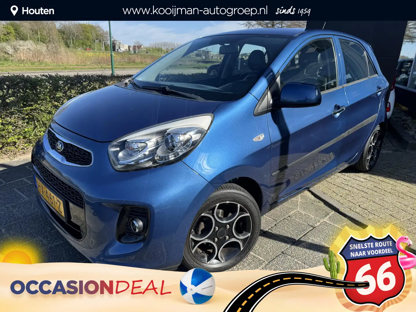 Kia Picanto 1.2 CVVT DynamicLine | Speciale Uitvoering | Eerst Blauw - 1