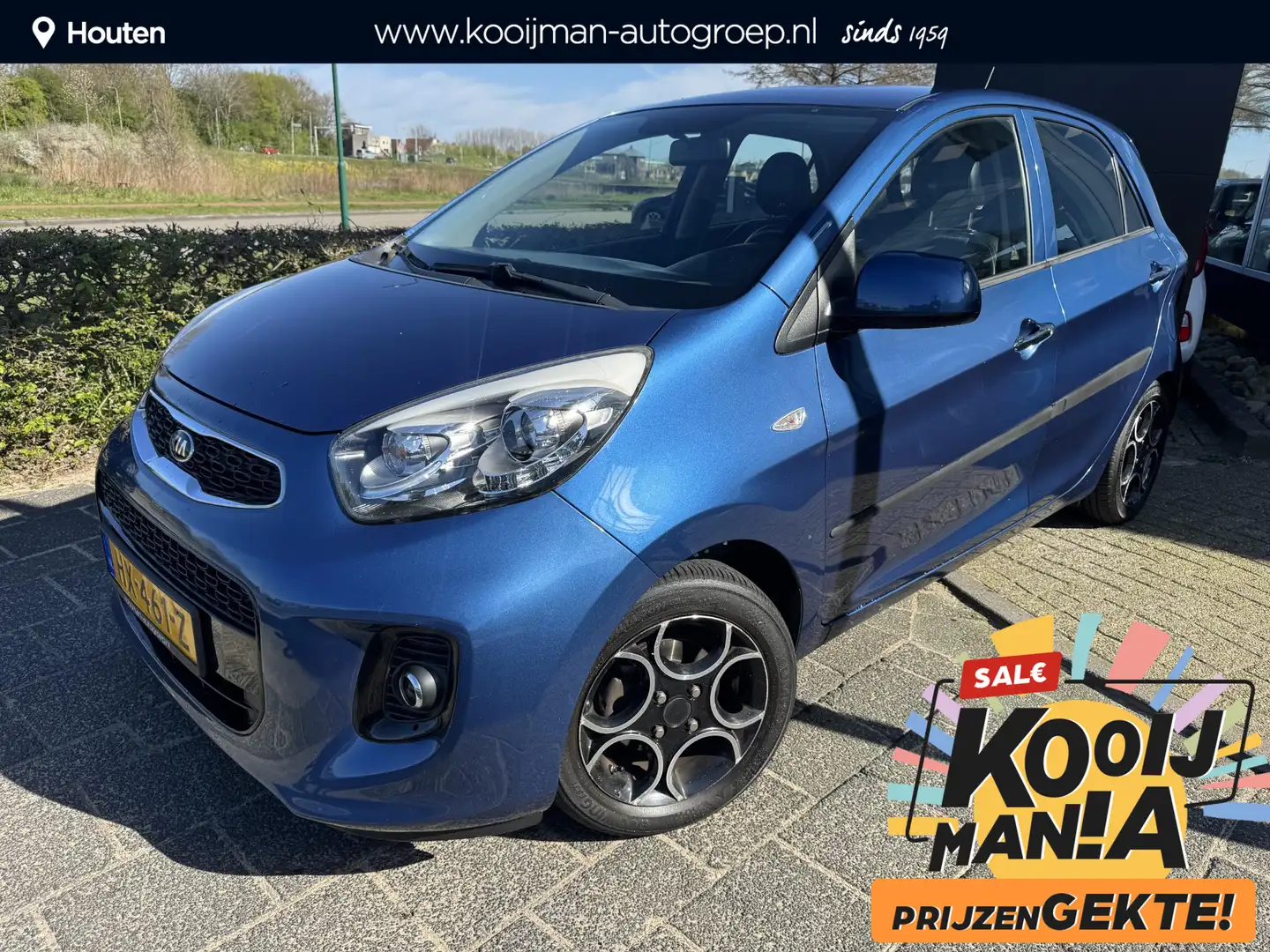 Kia Picanto 1.2 CVVT DynamicLine | Speciale Uitvoering | Eerst Blauw - 1