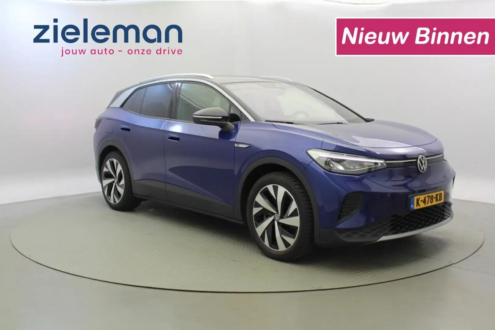 Volkswagen ID.4 First 77 kWh - Half leer, Carplay, Camera, Stoelve Kék - 1