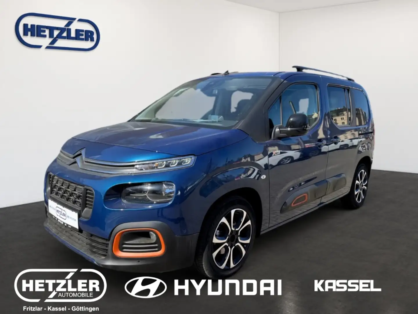 Citroen Berlingo Shine M 1.2 PureTech 110 EU6d HUD Navi Apple CarPl Blue - 1