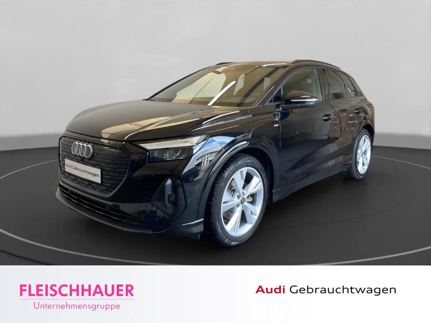 Audi Q4 e-tron 35 LED DAB PDC SHZ Klima El. Heck. Sportpaket BT Negro - 1