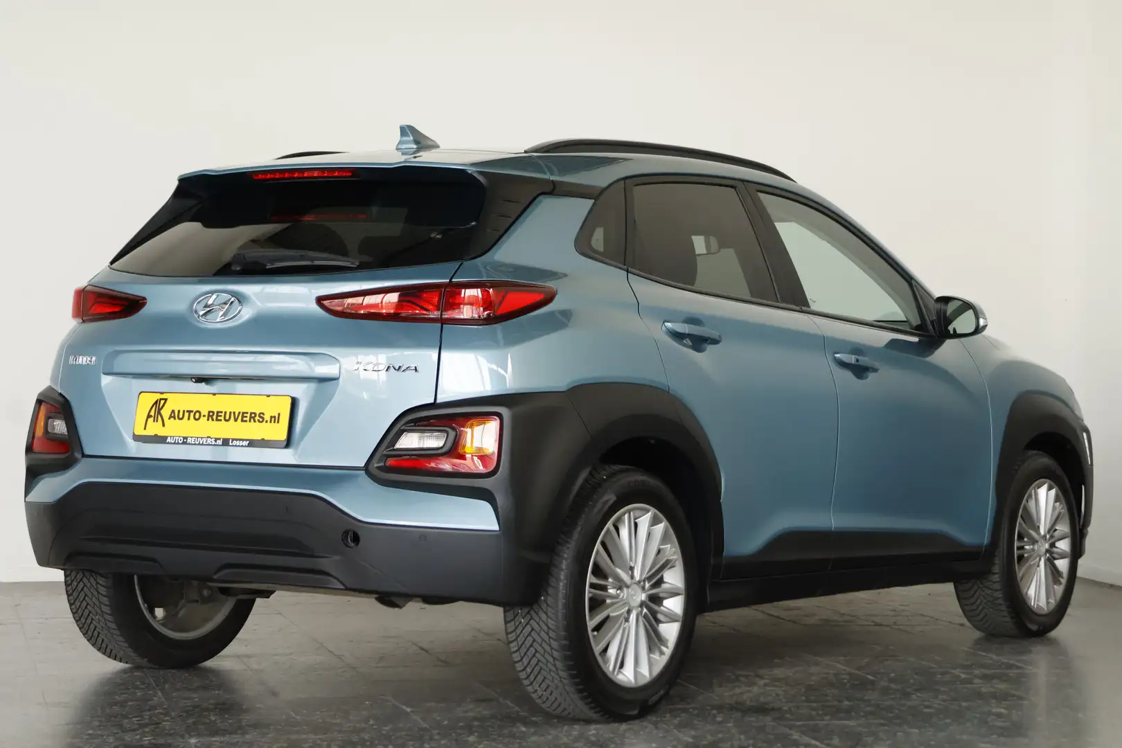 Hyundai KONA 1.6 T-GDI Premium / Navi / Automaat / Cam / CarPla Azul - 2