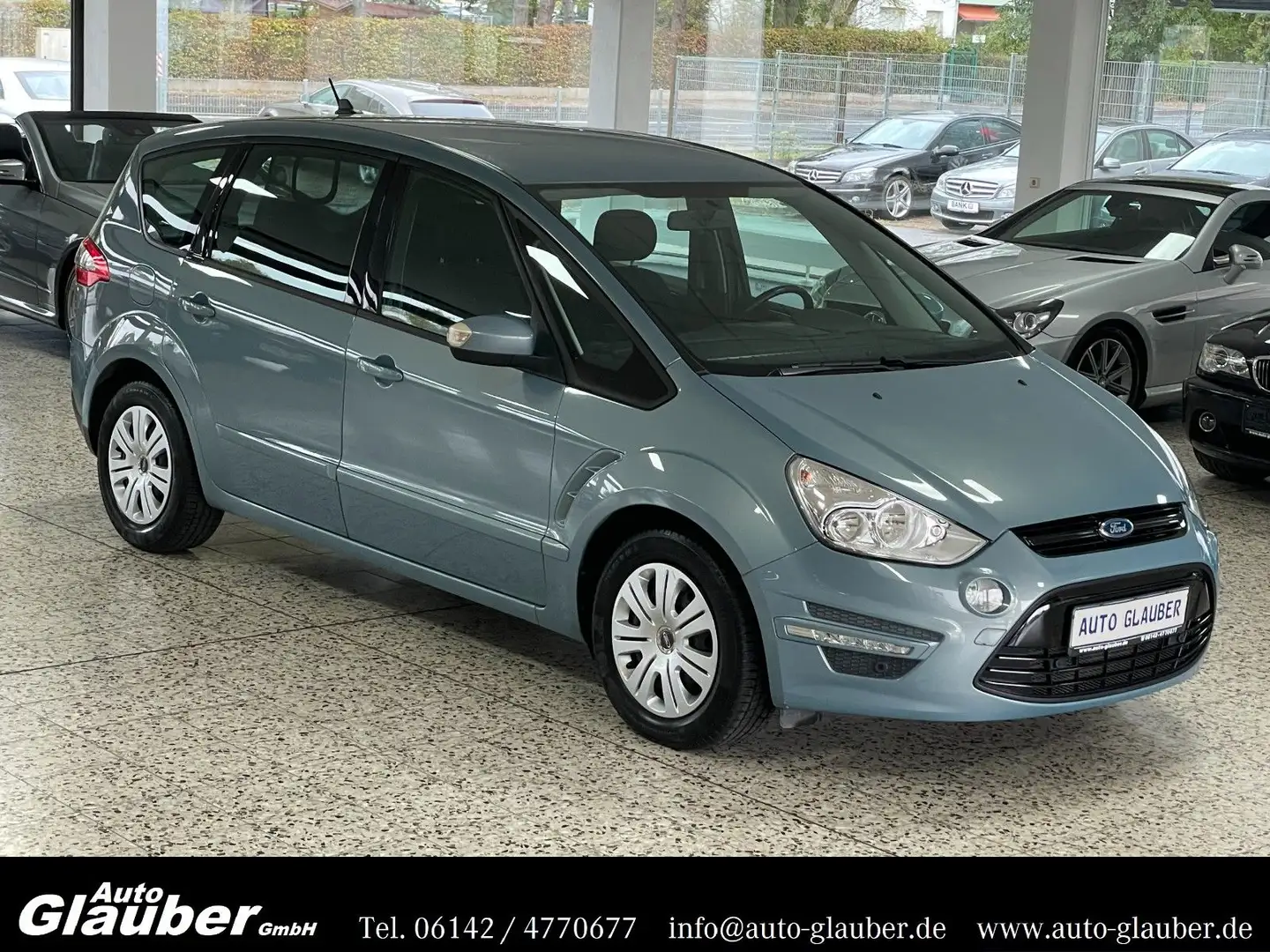 Ford S-Max Trend/Klima/SHZ/PDC/1.Hand Bleu - 1