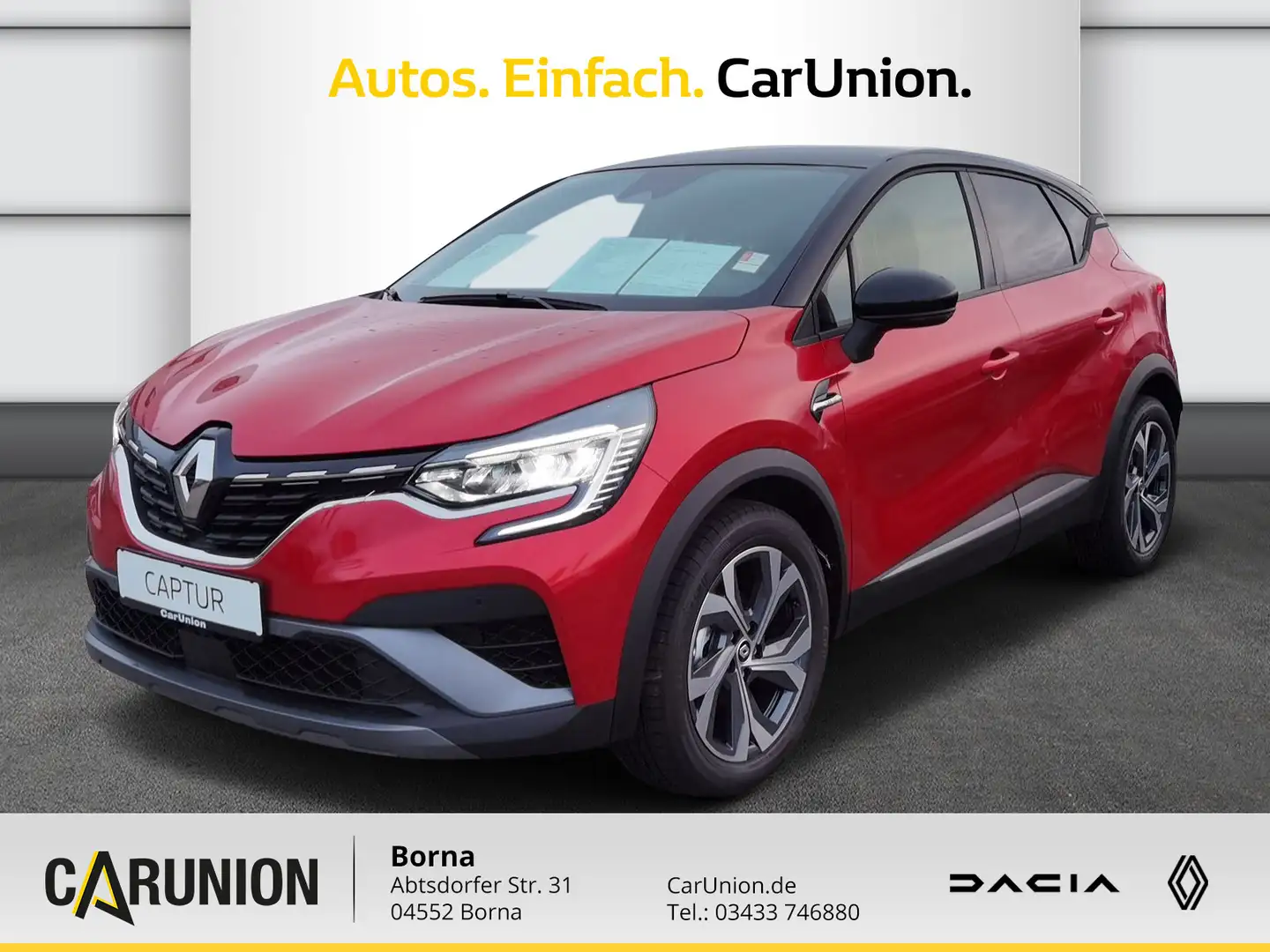 Renault Captur R.S. LINE TCe 160 EDC Rot - 1