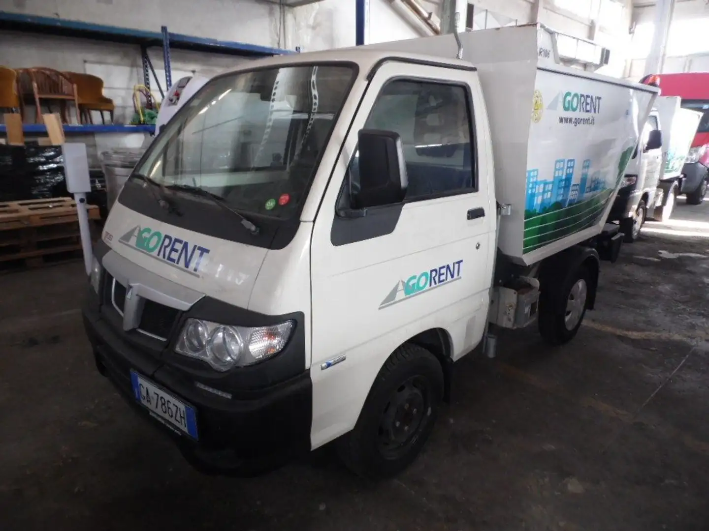 Piaggio Porter Cabinato Electric-PowerRACCOLTA RIFIUTI Bílá - 1