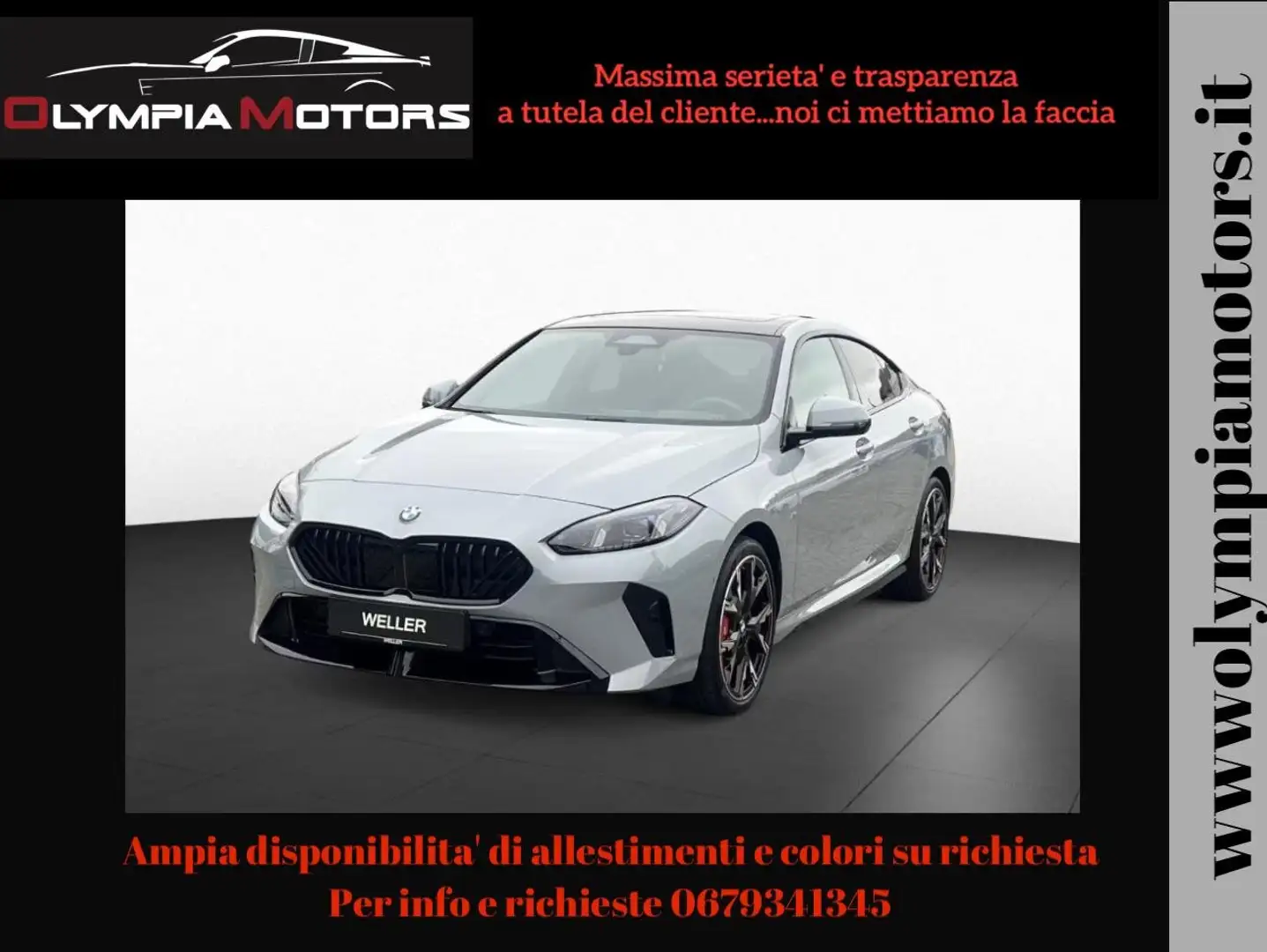 BMW 220 D GC M SPORT PRO TETTO LASER 19 H&K KAMERA 360 Gris - 1