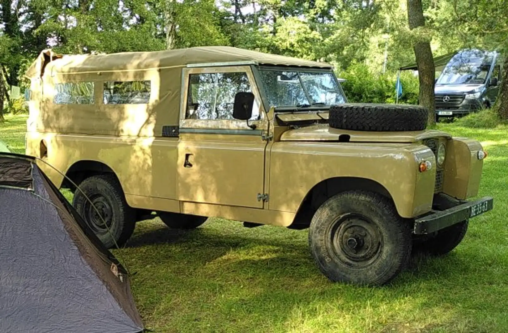 Land Rover Series 109 1-ton 6-cilinder Exmore softtop Béžová - 1