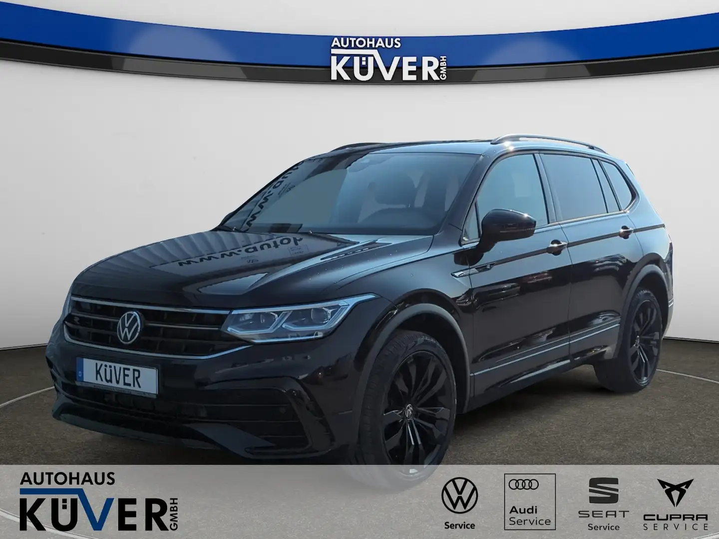 Volkswagen Tiguan Allspace R-Line 2,0 TDI DSG 4M+Pano+Navi Negro - 1