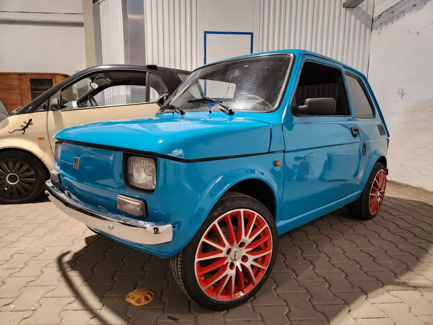 Fiat 126 Fiat 126p Neuaufbau Niebieski - 1