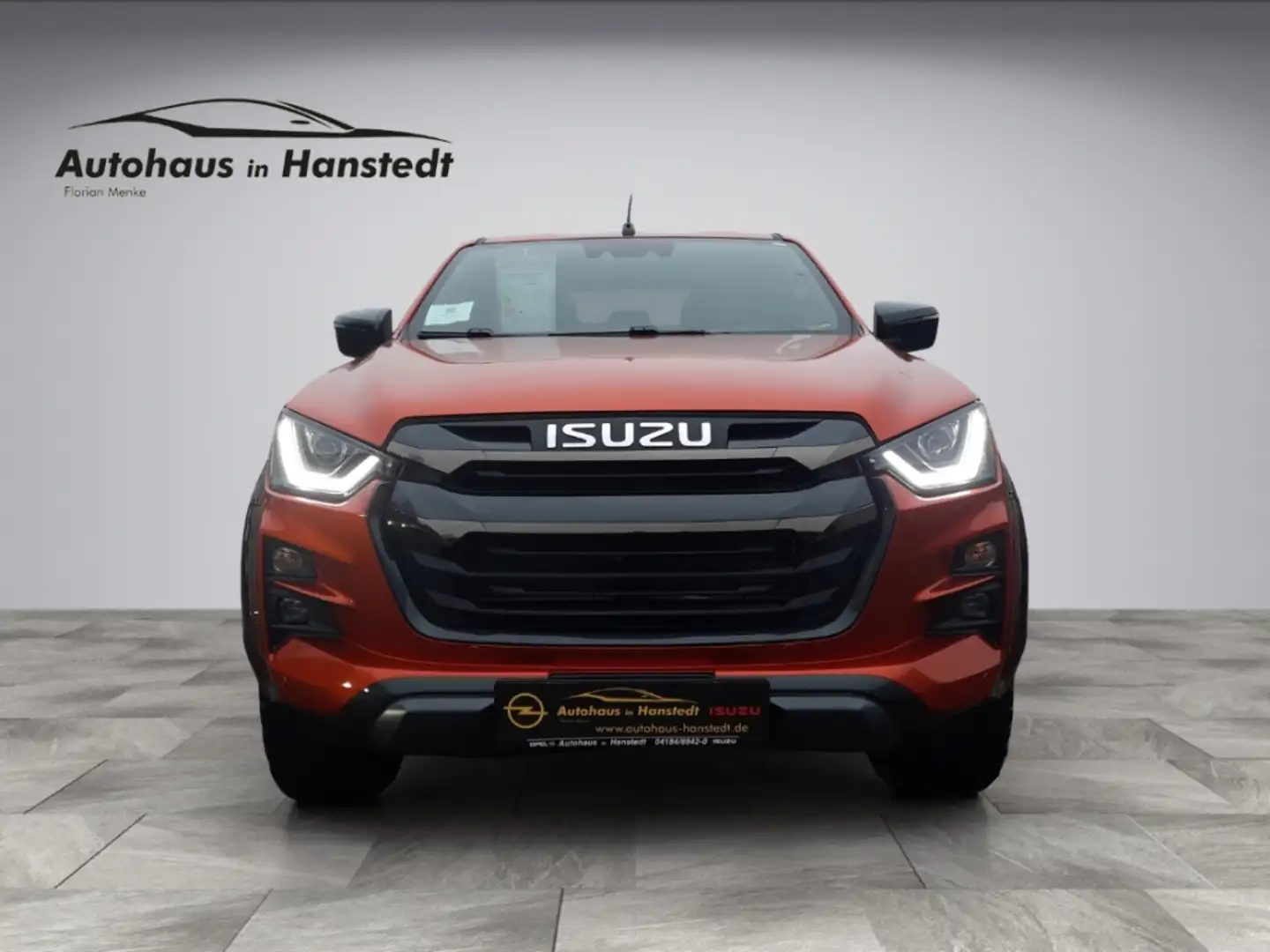 Isuzu D-Max 1.9 Double Cab V-CROSS 4X4 163PS 6AT 3.5 Tonnen AH Orange - 2