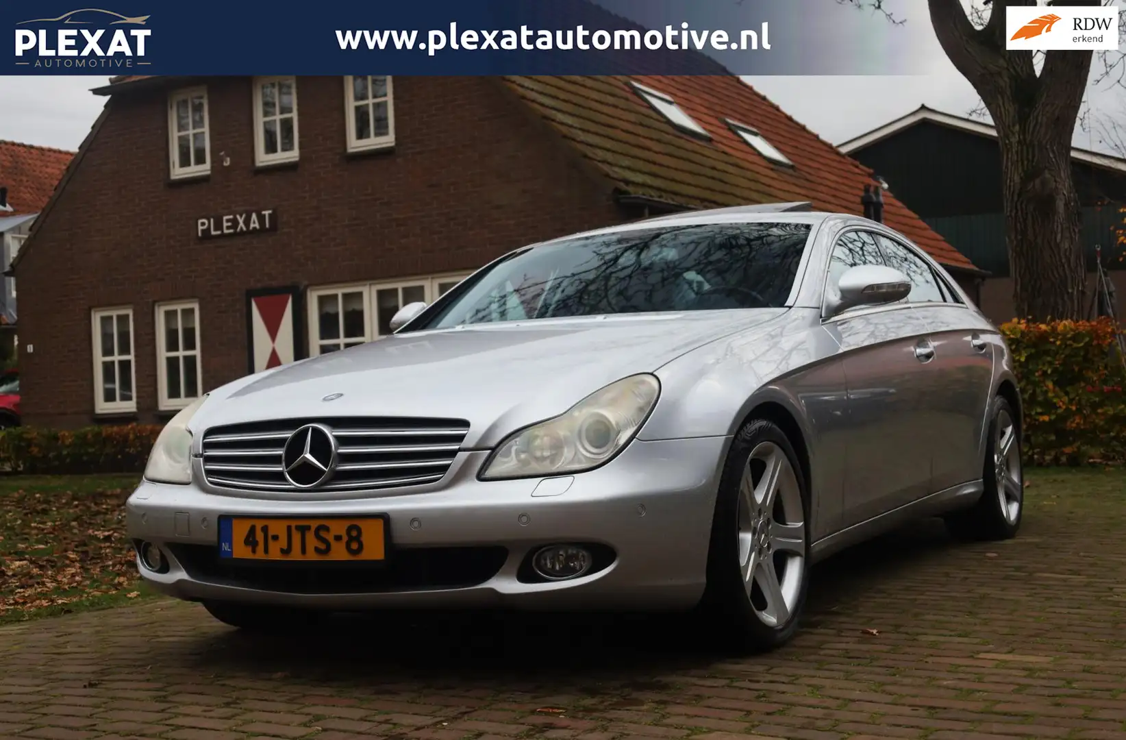 Mercedes-Benz CLS 350 Aut. | AMG-Pakket | Panorama | Stoelverwarming | S Grijs - 1
