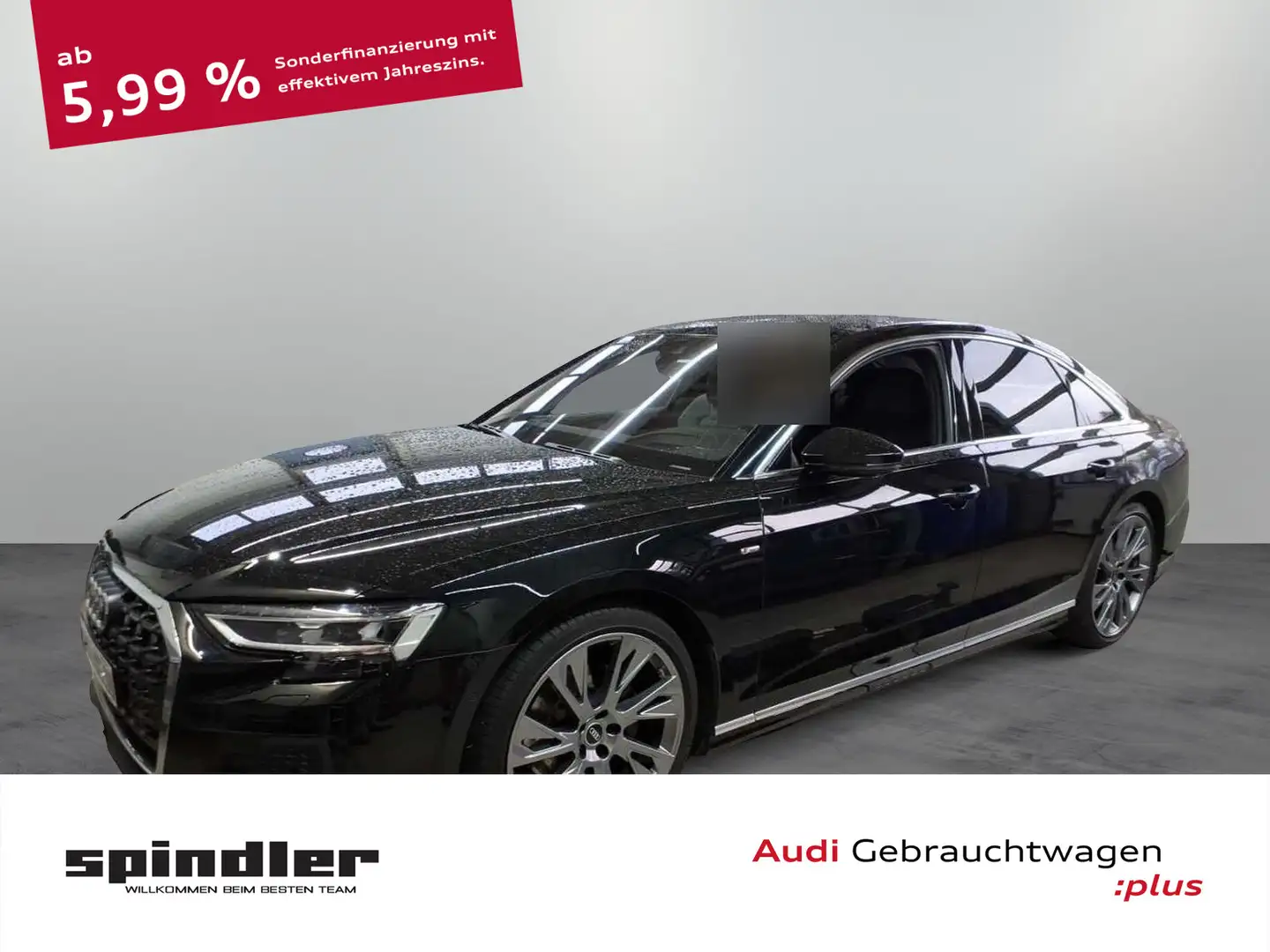 Audi A8 S-Line 50 TDI quattro / Pano, HD-Matrix, AHK Schwarz - 1