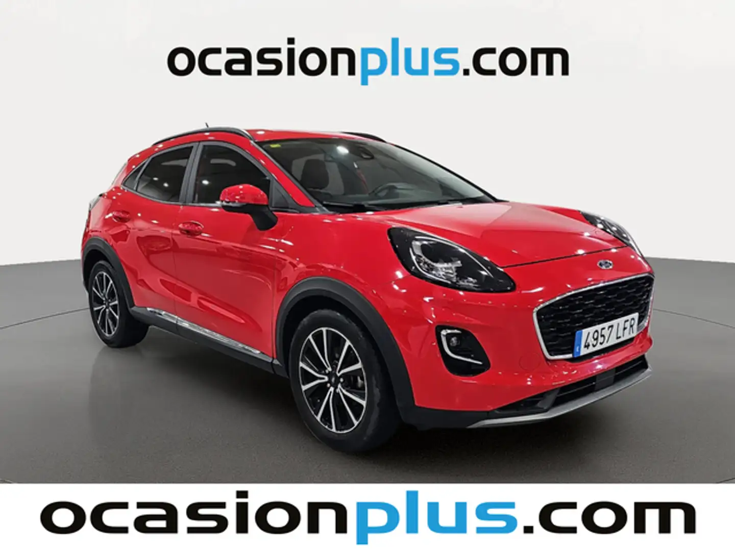 Ford Puma 1.0 EcoBoost MHEV Titanium 125 Rouge - 2