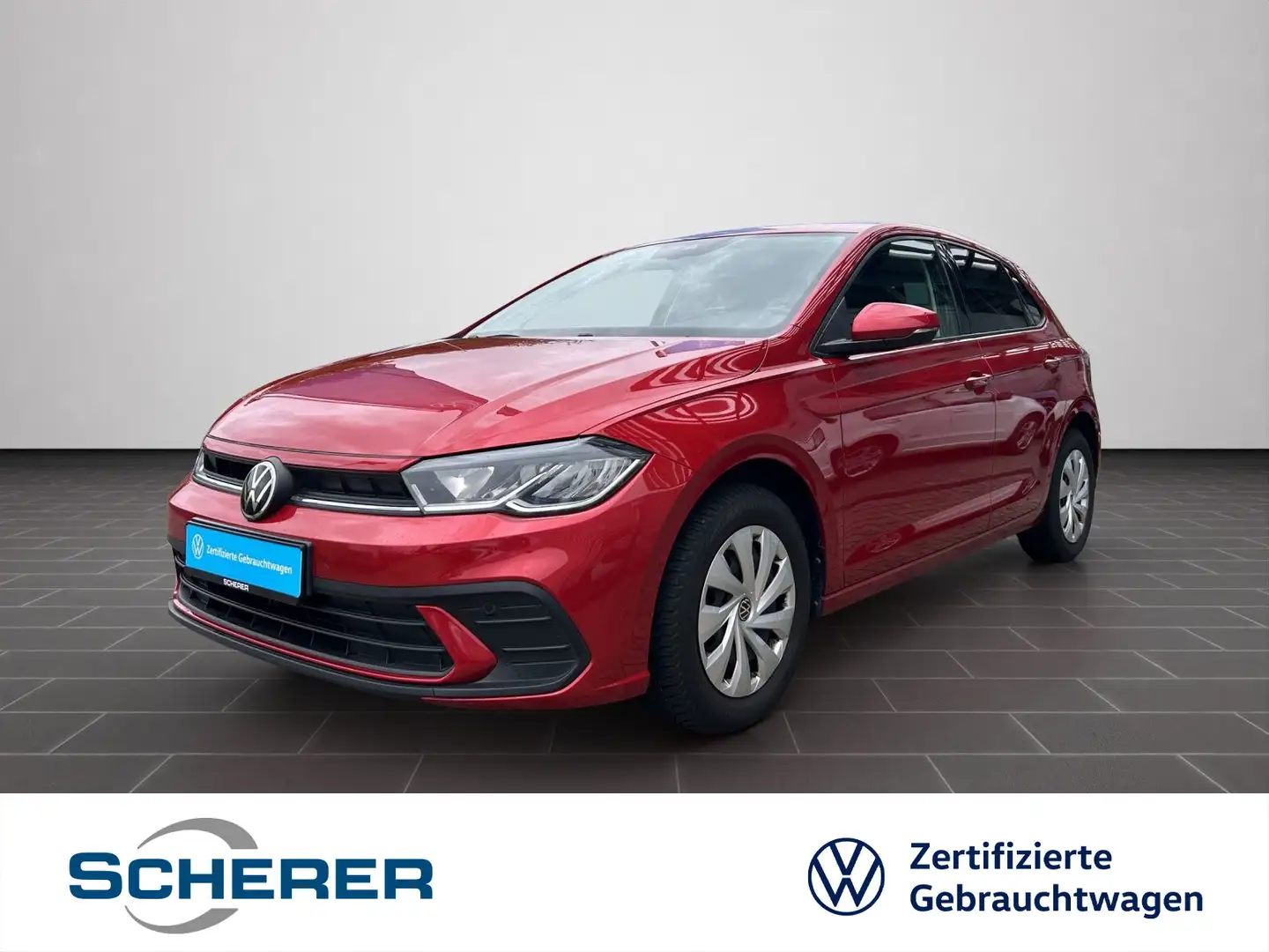 Volkswagen Polo 1.0 TSI CARPLAY CLIMATRONIC LED NAVI PDC SH Rouge - 1