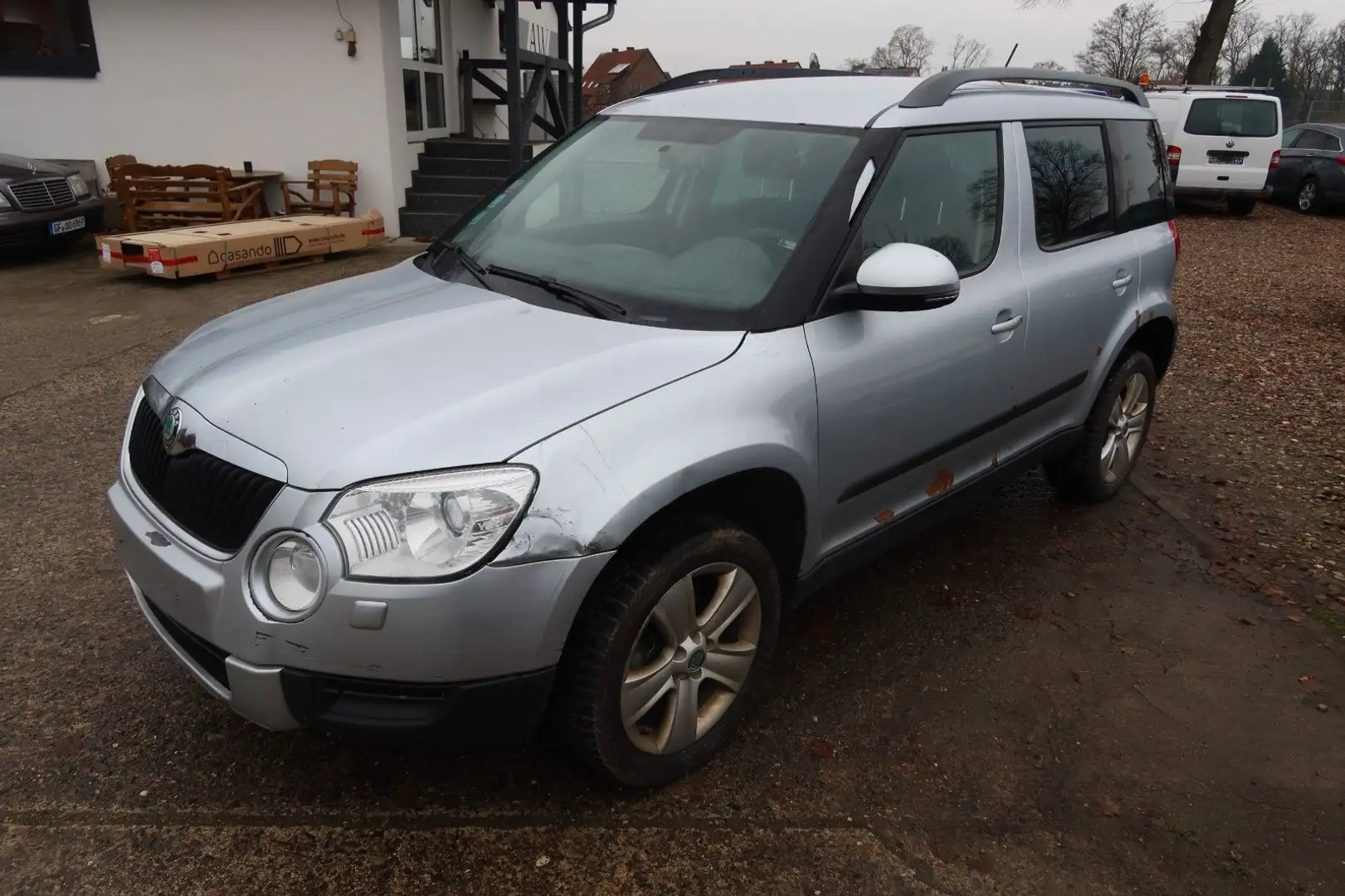 Skoda Yeti Elegance 4x4 2.0 TDI|Motorschaden|Xenon Argent - 1