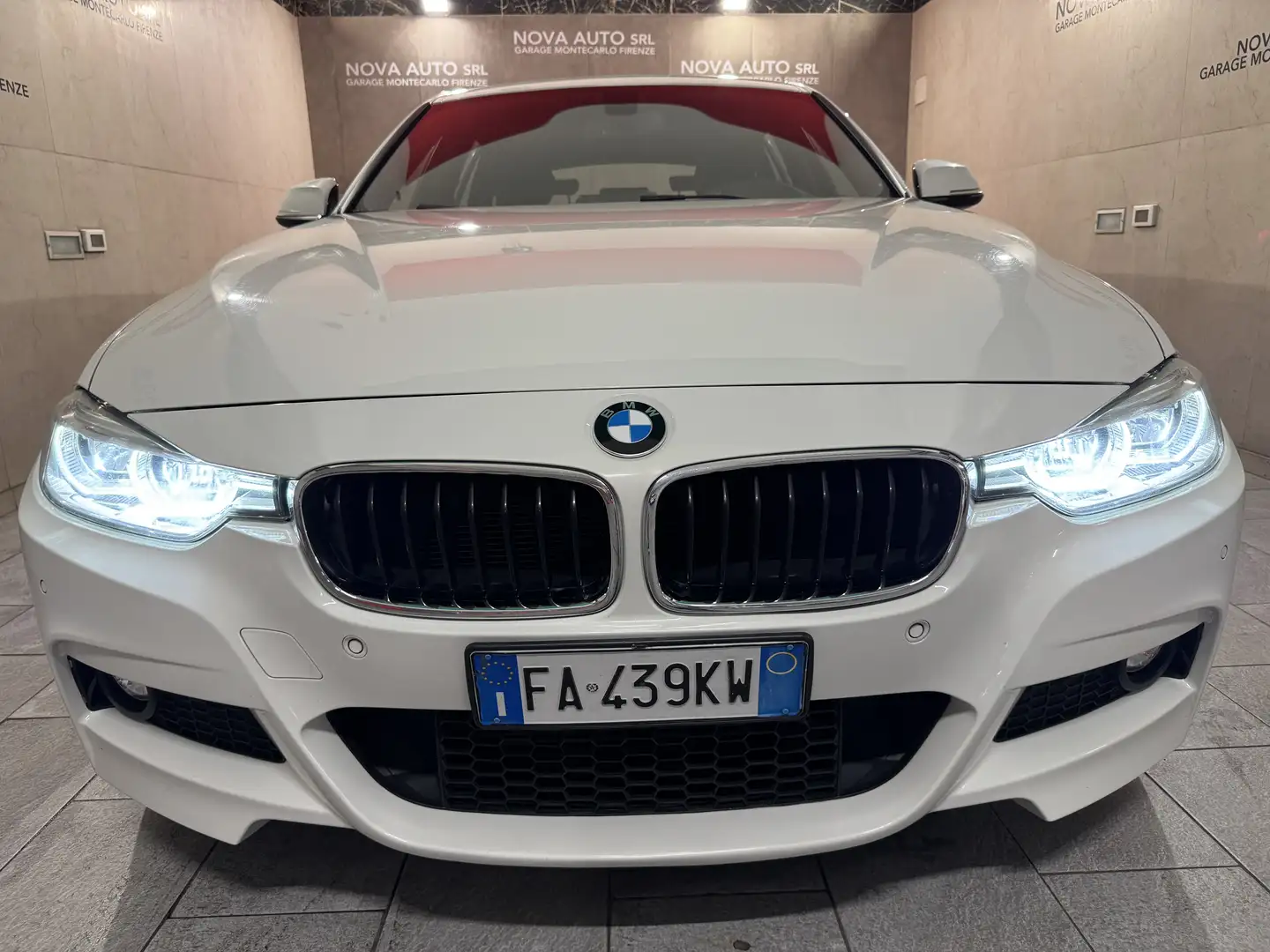 BMW 320 Touring 320d Touring xdrive Msport auto Bianco - 1