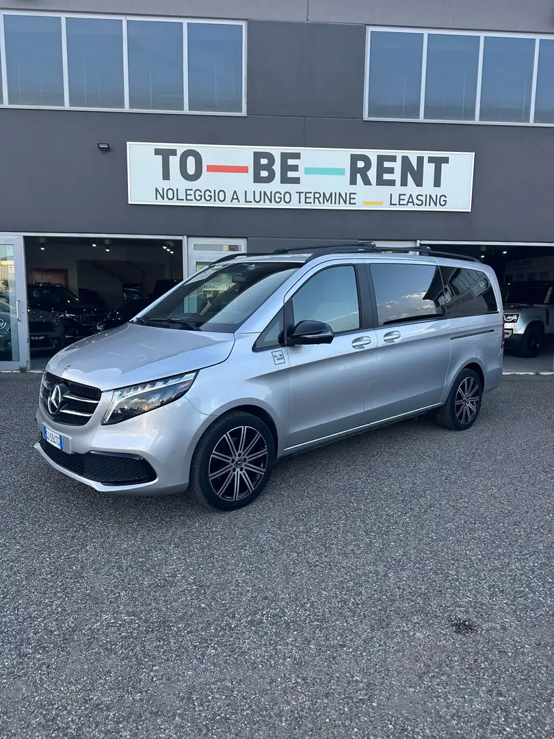 Mercedes-Benz V Classe V Long 250 d Premium 4matic auto Argent - 1