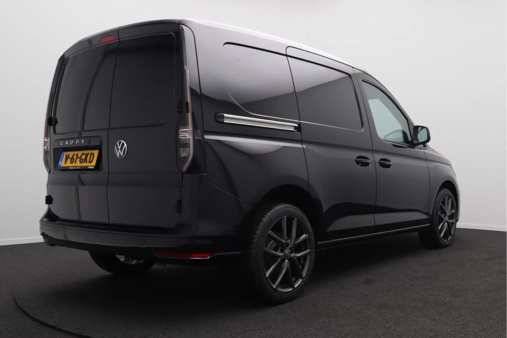 Volkswagen Caddy Cargo 2.0 TDI 123 PK Aut. R-Line Adap. Cruise Came Negro - 2