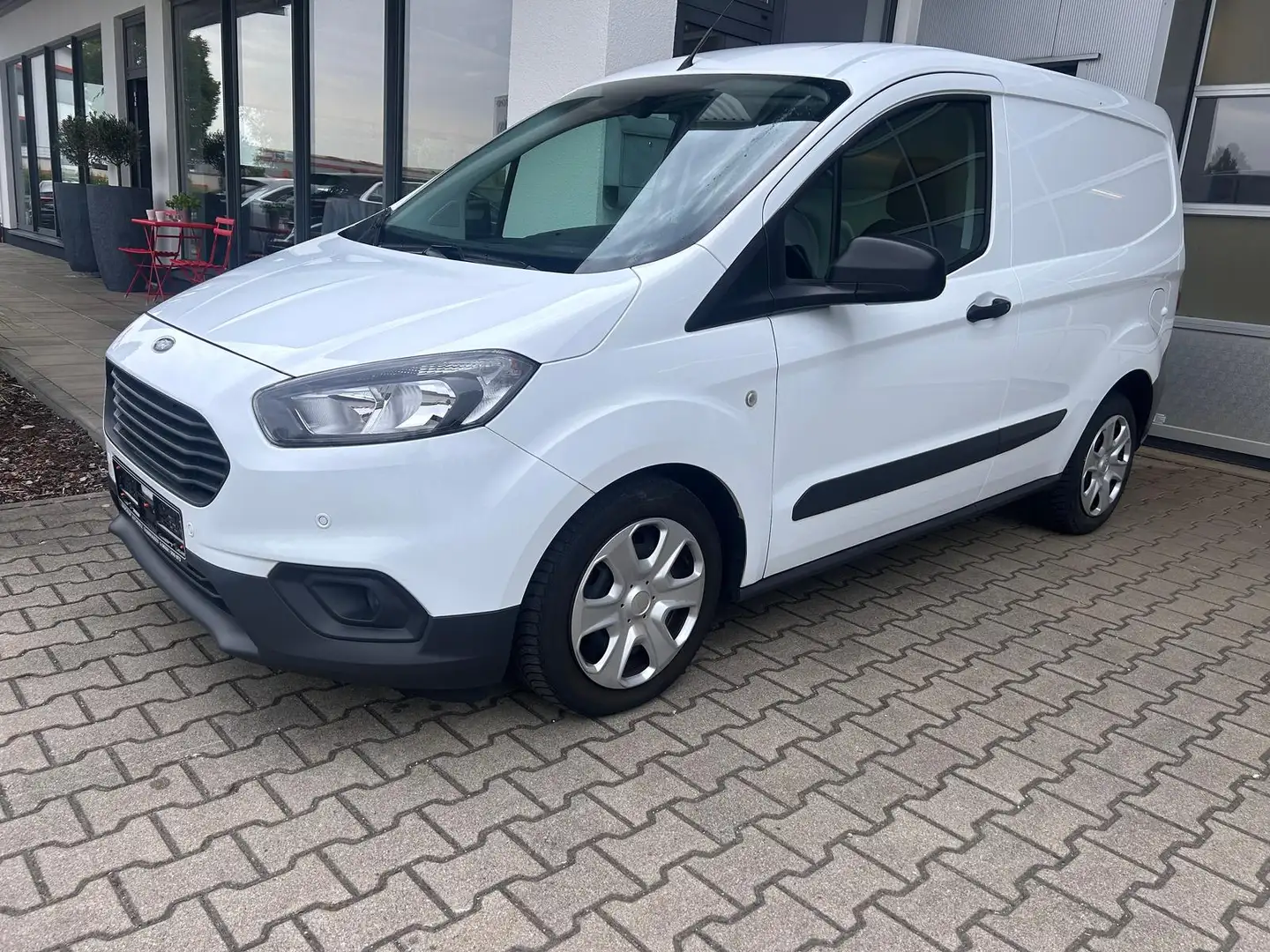 Ford Transit Courier Trend 1.0EB Navi PDC Winterpaket Blanc - 2