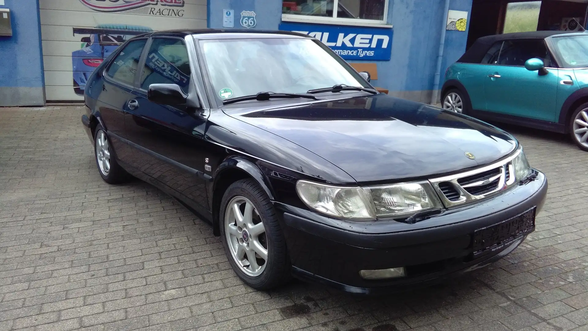Saab 9-3 2.0i t S Coupe,gepflegt,TÜV/Inspektion neu,AHK Negro - 2