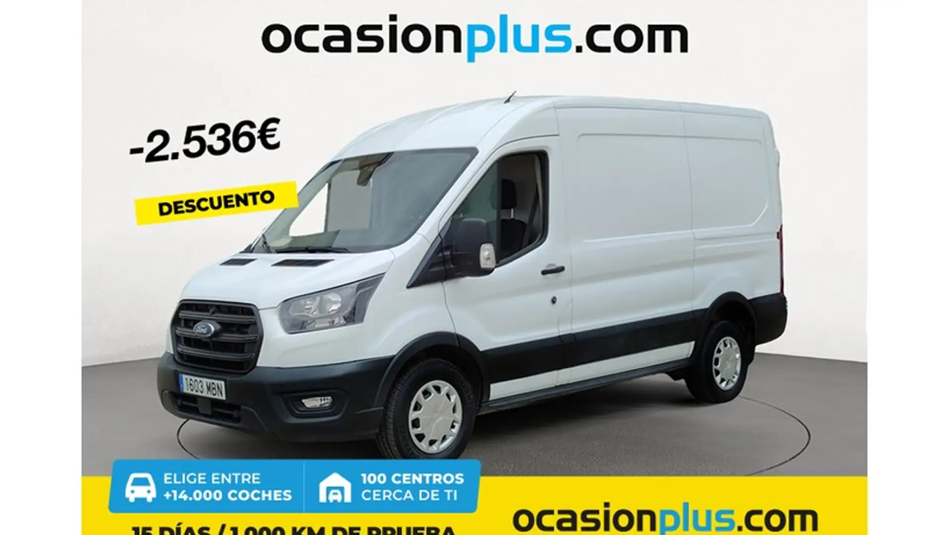 Ford Transit FT 350 L2 Van MHEV Trend 130 Blanco - 1