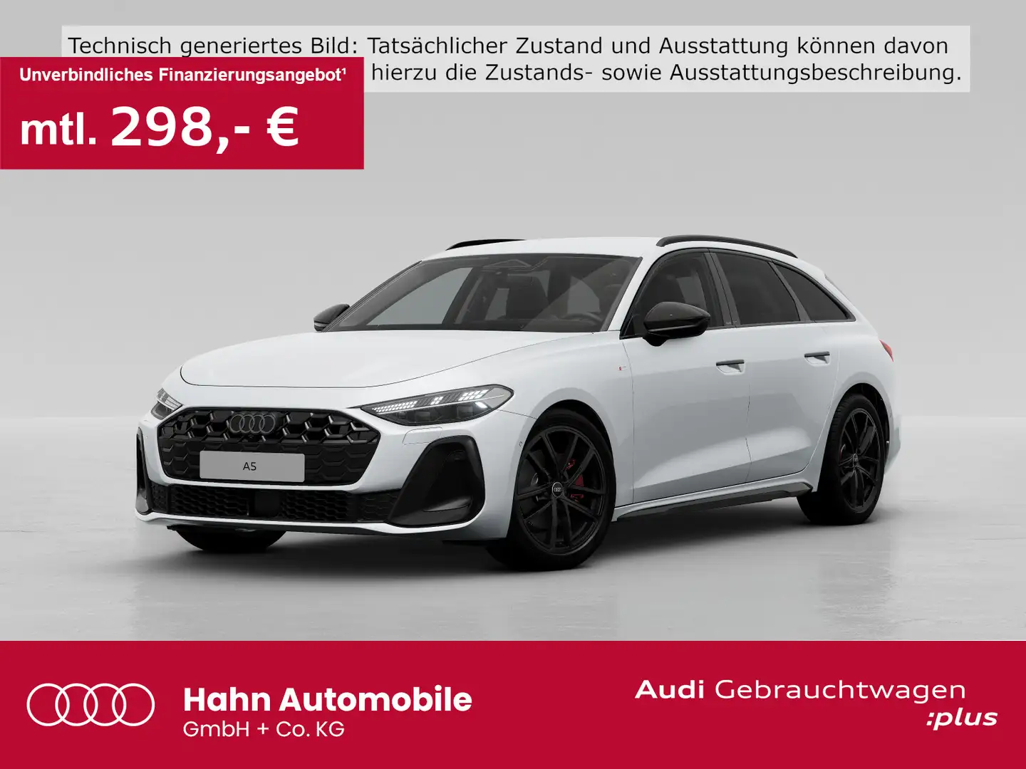 Audi A5 TFSI S line AHK CAM Matrix Navi Tech pl Weiß - 1