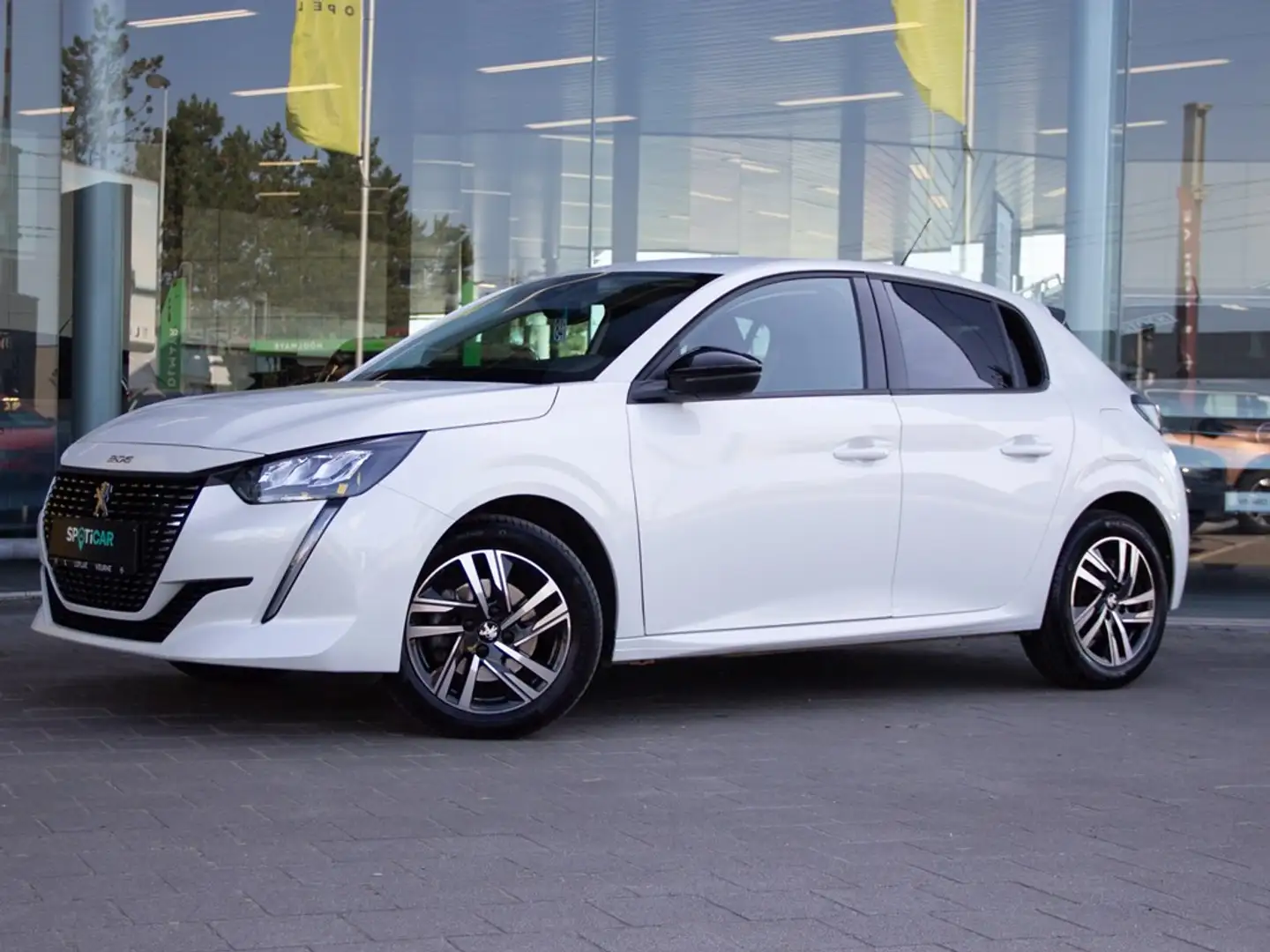 Peugeot 208 ALLURE 1.2T 100PK |GPS|CAMERA| Blanc - 2