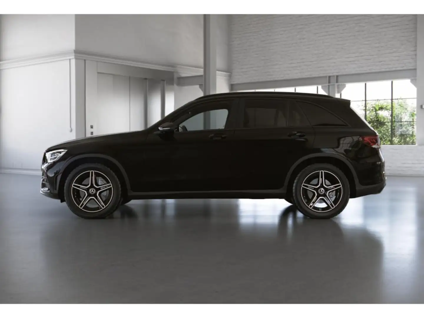 Mercedes-Benz GLC 400 d 4M AMG AHK+PANO+DISTR+MEMORY+360°+19" Negro - 2
