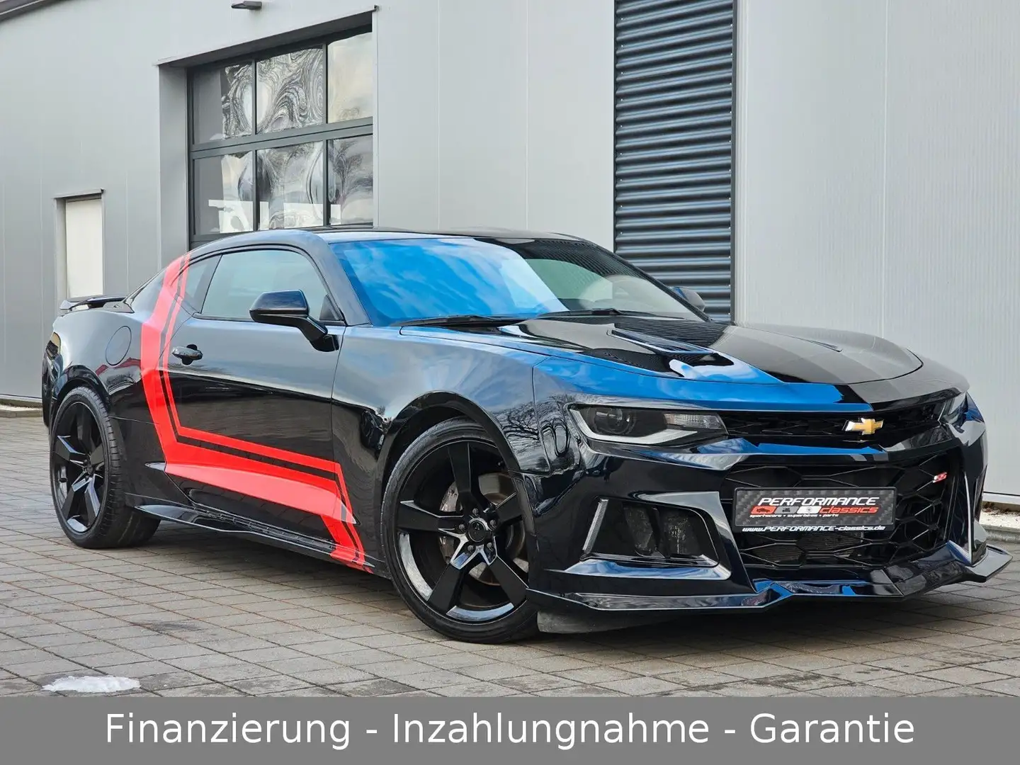 Chevrolet Camaro SS 6.2 V8 AT + Leder + ZL1 Optik + 20" Schwarz - 1