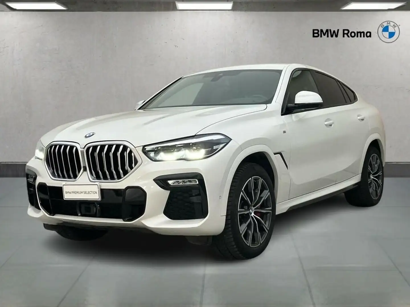 BMW X6 xdrive30d mhev 48V Msport auto Blanc - 1