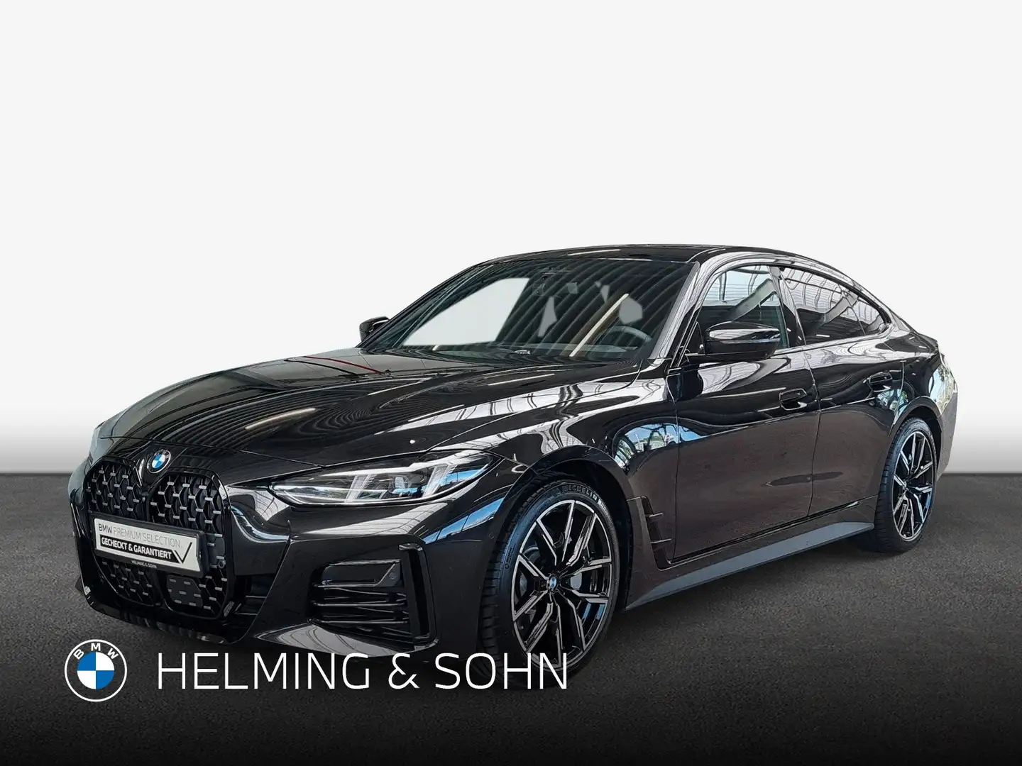 BMW 430 i xDrive Gran Coupé M-Sport HiFi Head-Up ACC uvm. Noir - 1