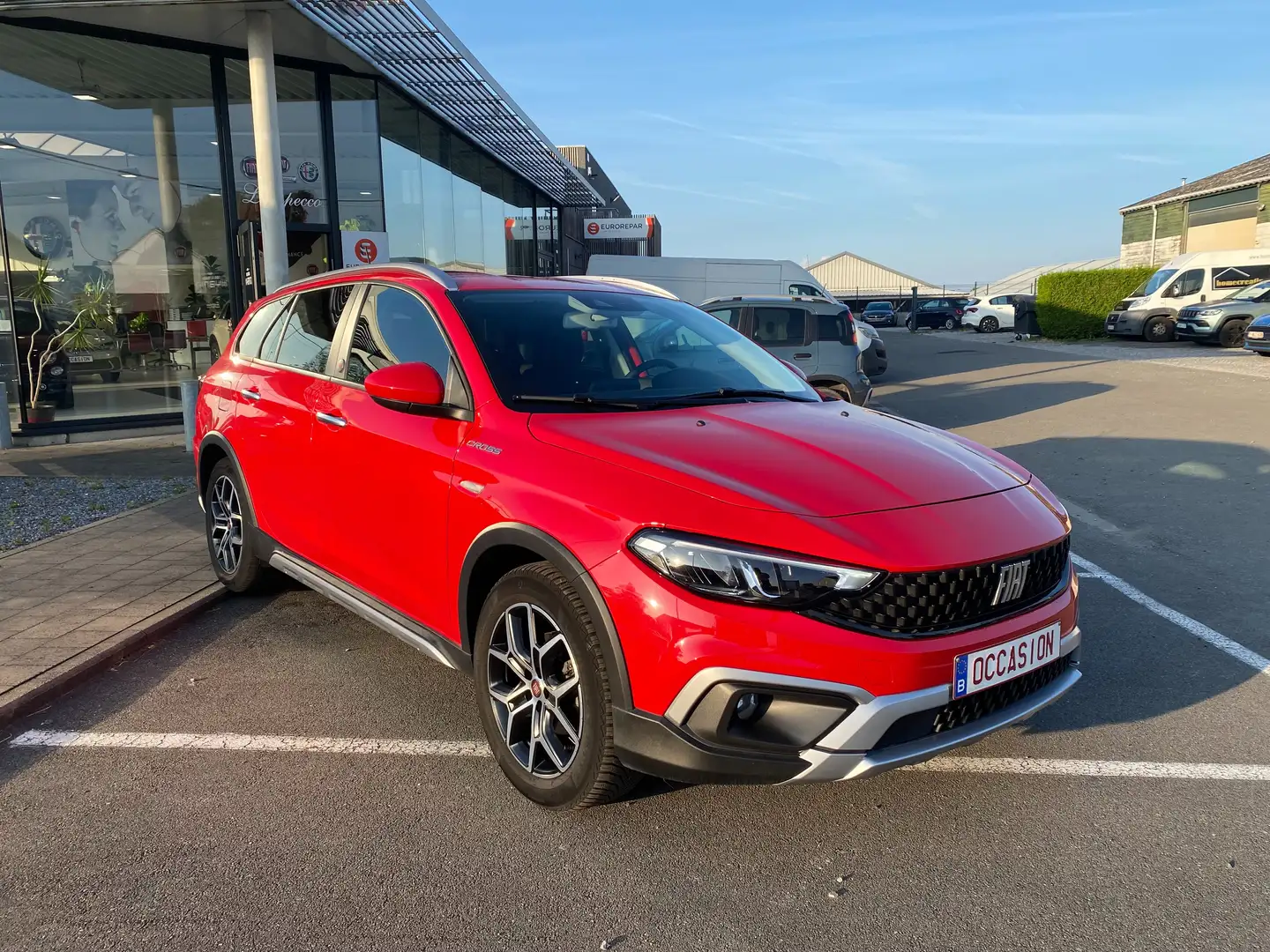 Fiat Tipo Tipo 1.5 Hybrid Cross Red DCT GARANTIE CARPLAY Rouge - 1