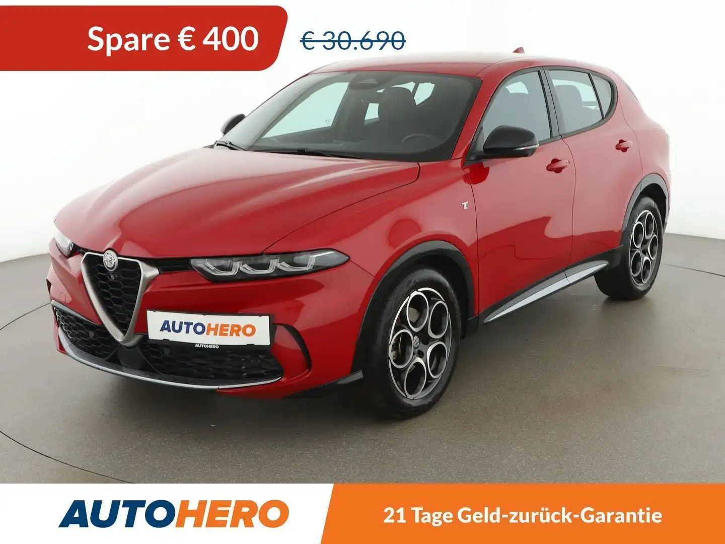 Alfa Romeo Tonale 1.6 VGT-D Ti Aut. *LED*ACC*SPUR*TOT*360°*NAVI* Rot - 1