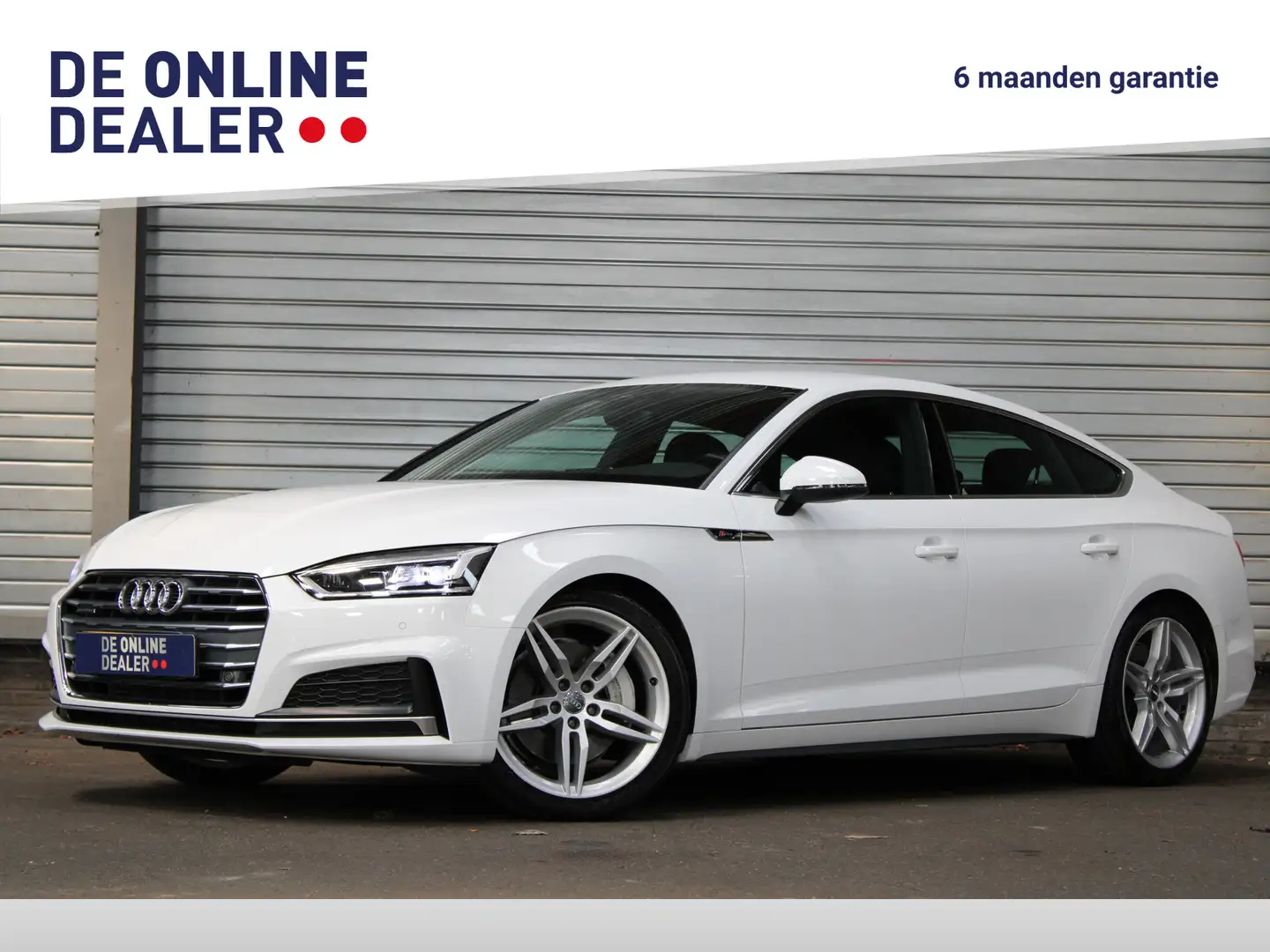 Audi A5 Sportback 2.0 TFSI 252PK QUATTRO Sline Sport |B&O| Wit - 1