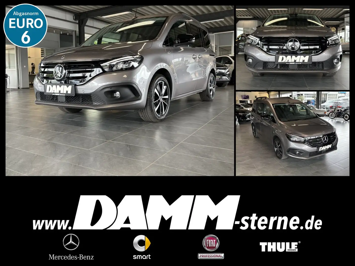 Mercedes-Benz EQT EQT 200 Progressive /TWA/AHK/LED/Kamera /WD GLAS Grau - 1