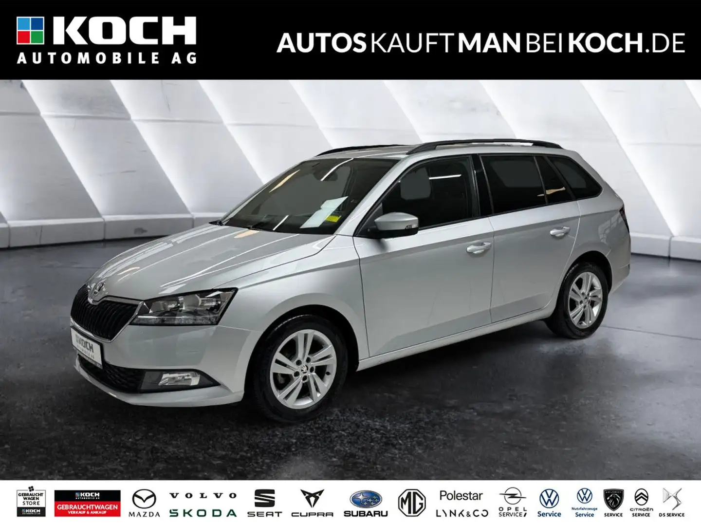 Skoda Fabia Combi 1.0 TSI Ambition SHZ PDC TEMP DAB Argent - 1