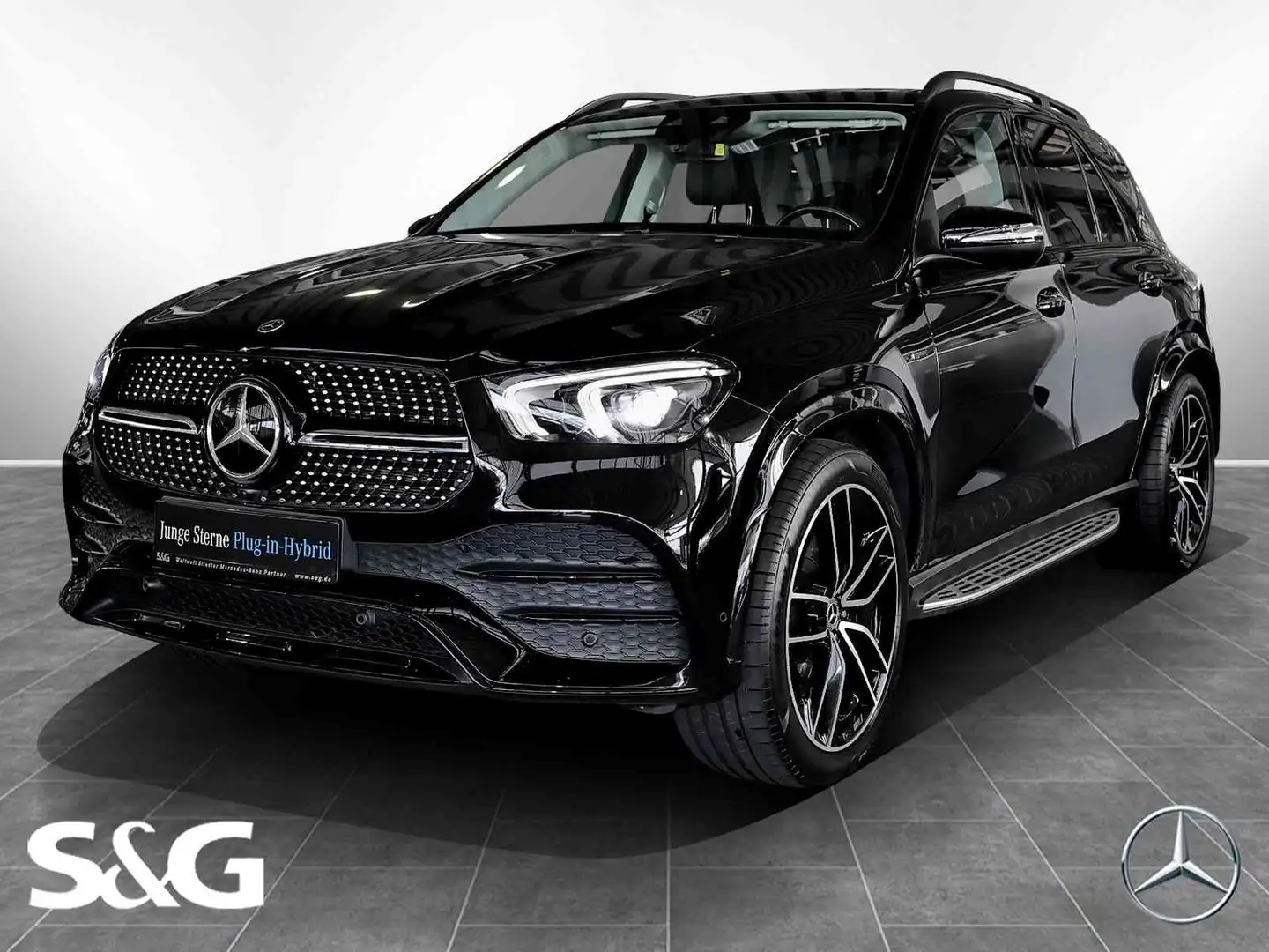 Mercedes-Benz GLE 350 de 4M AMG PANO+DISTRONIC+360°+LED+22" Schwarz - 1