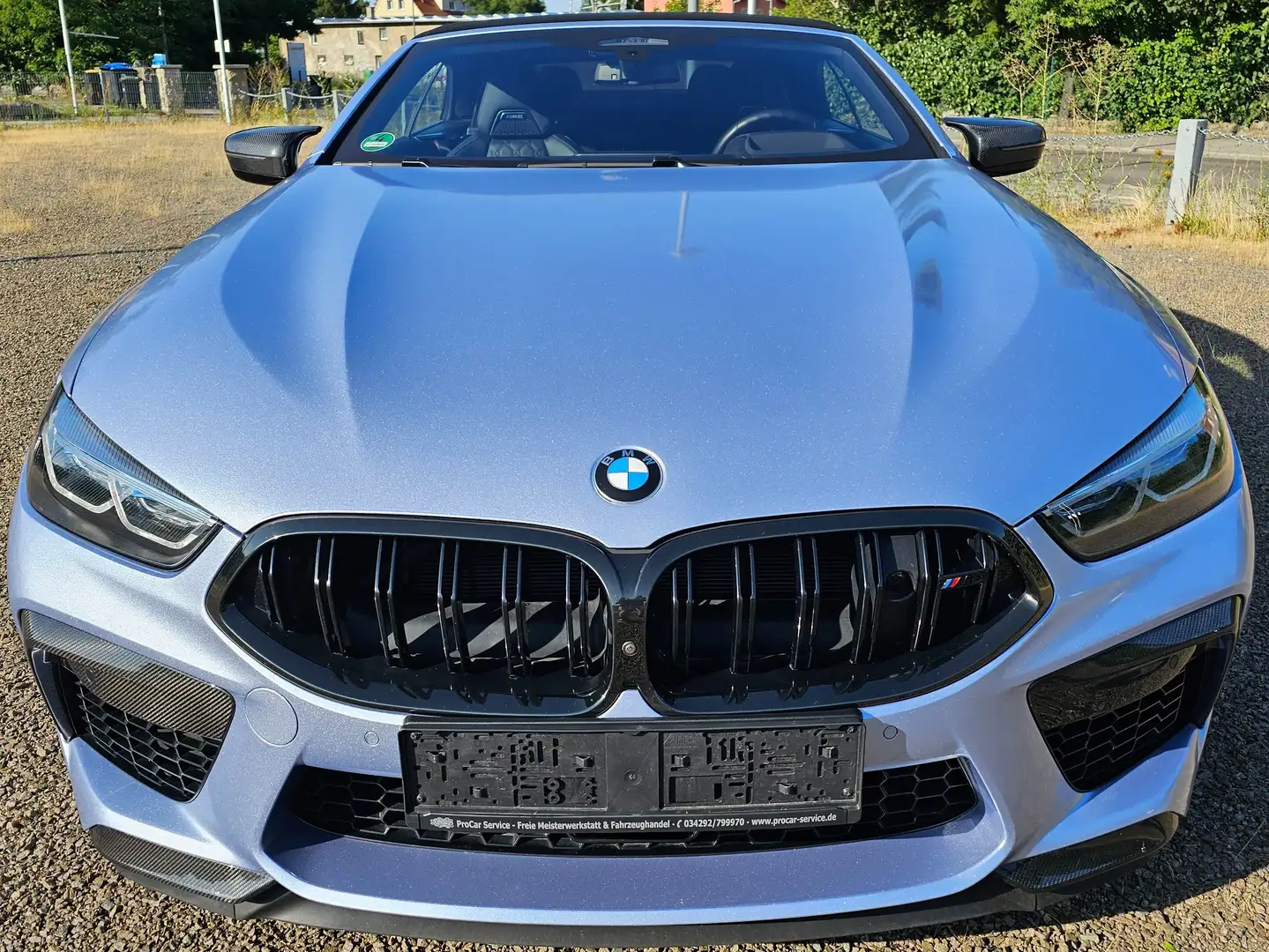 BMW M8 8er Cabrio Competition Blau - 2