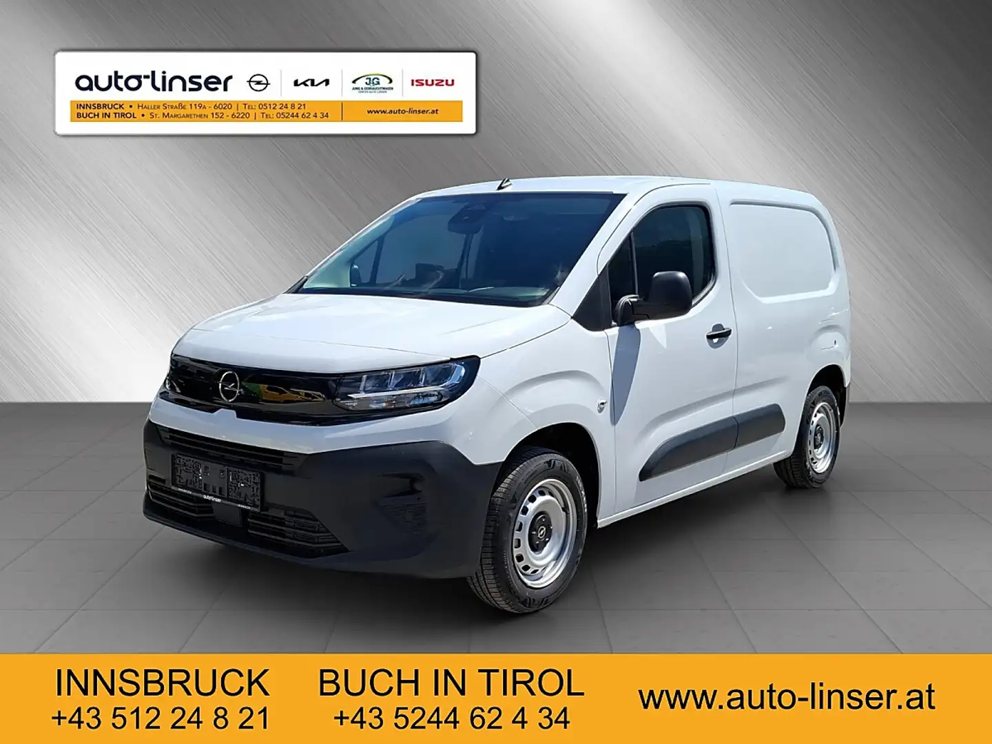 Opel Combo Kasten BlueHDi 100 S&S M Weiß - 1