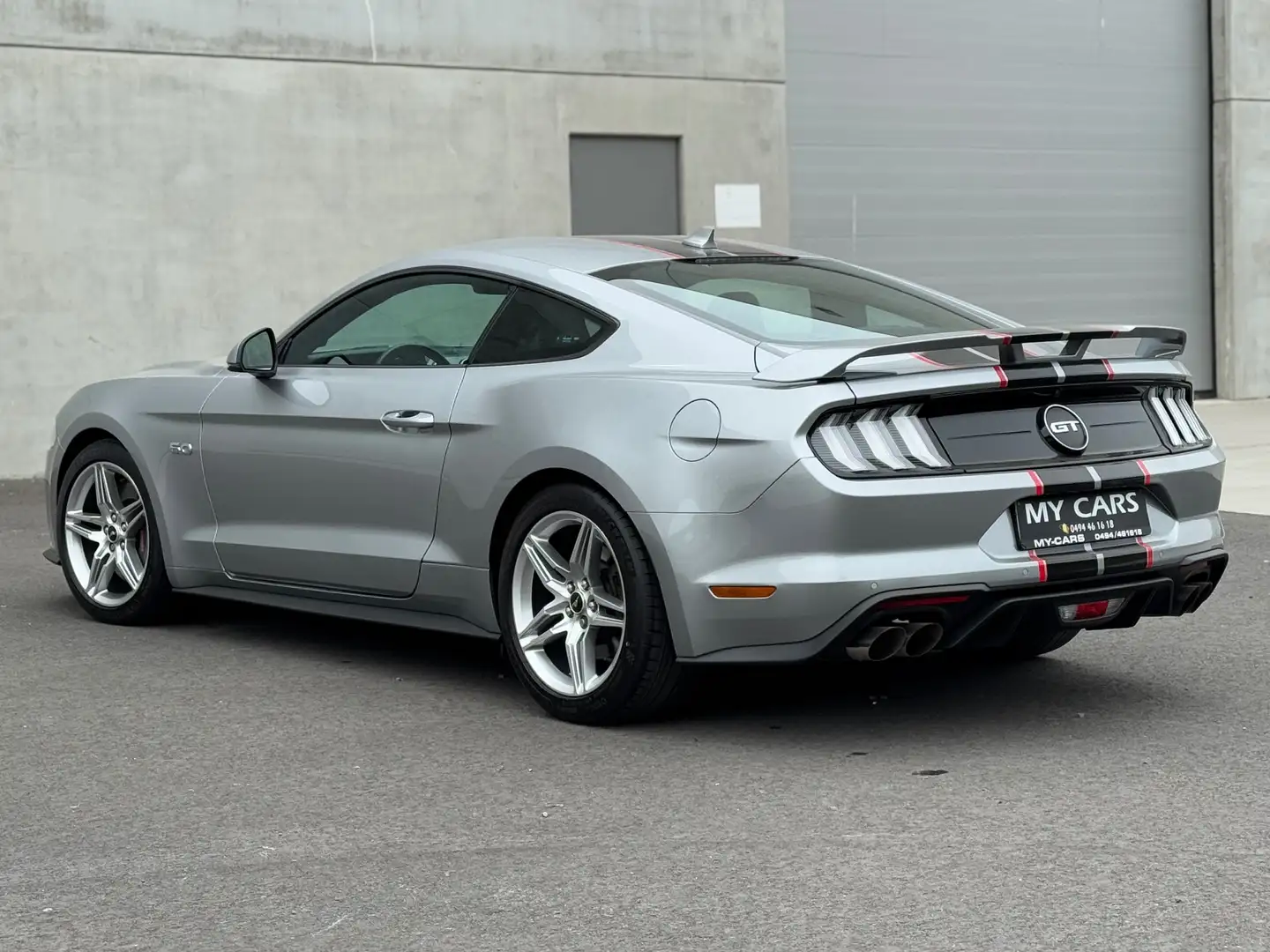 Ford Mustang 5.0 GT V8 450 Cv Cuir Clim Gps Xenon led Camera Ja Gris - 2
