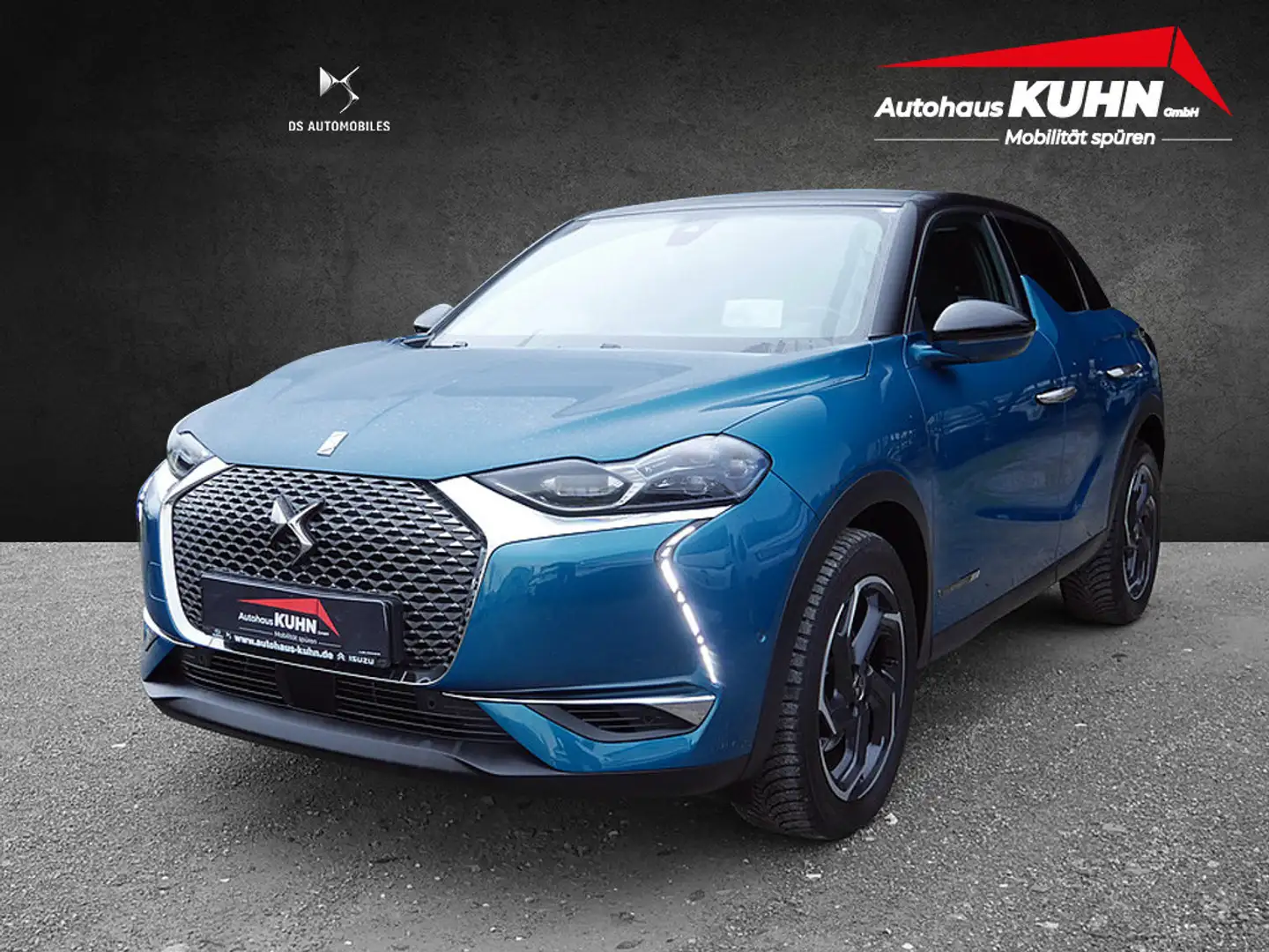 DS Automobiles DS 3 Crossback PureTech 130 So Chic ACC HUD Blau - 1
