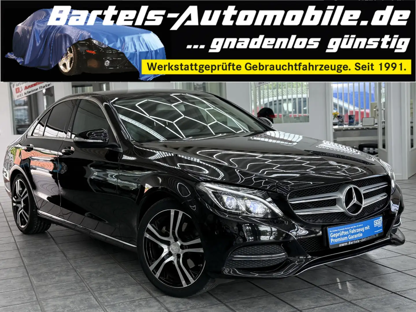 Mercedes-Benz C 220 BlueTec Avantgarde, LED, Navi Negro - 1