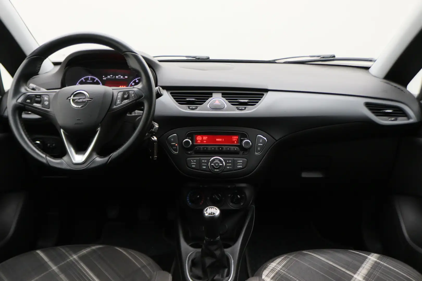 Opel Corsa 1.4 Edition Cruise, Airco, Afn. Trekhaak, Elektr. Schwarz - 2