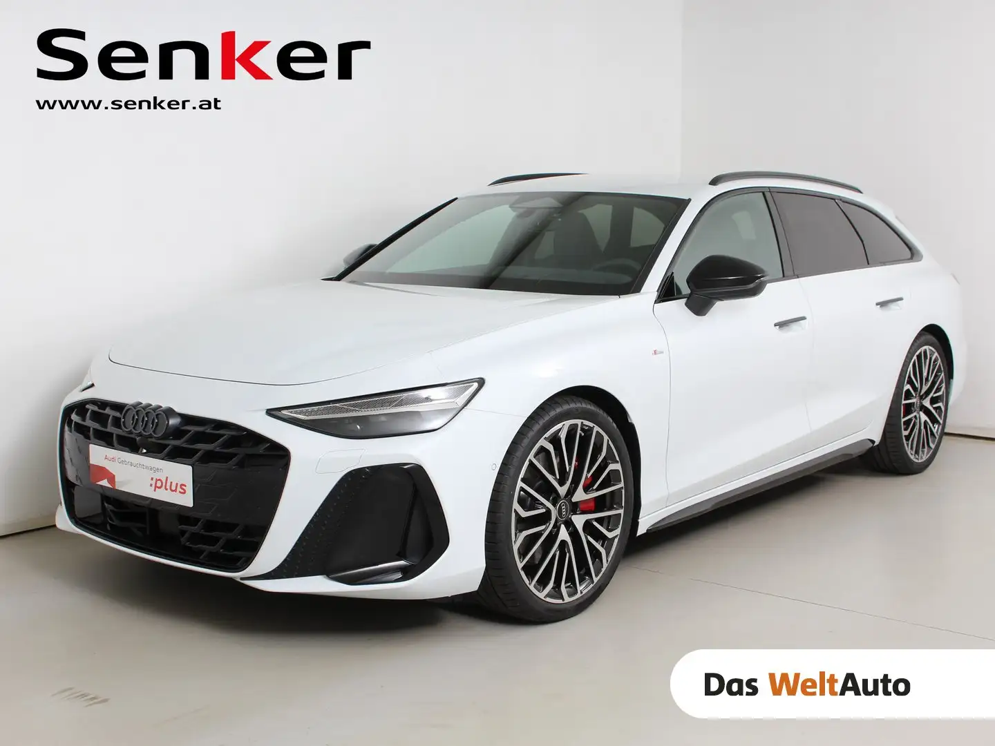 Audi A6 quattro TDI 150 kW Blanc - 1