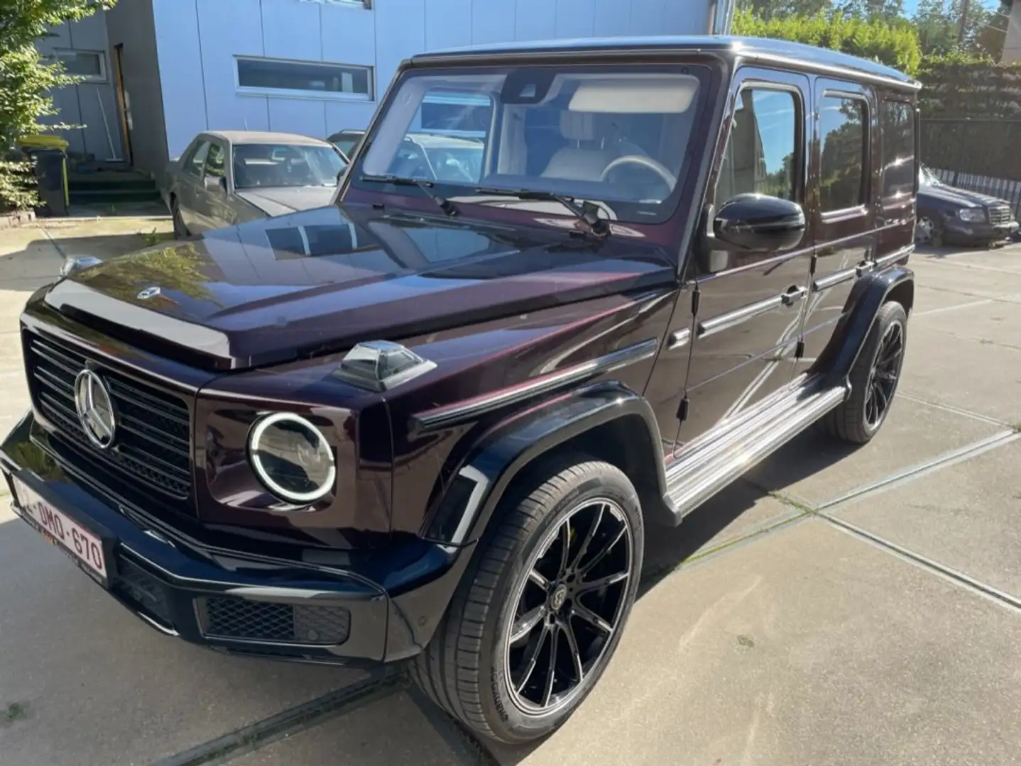 Mercedes-Benz G 400 22" BRABUS  LICHTE VRACHT  MASAGE STANDVERWARMING Rood - 1
